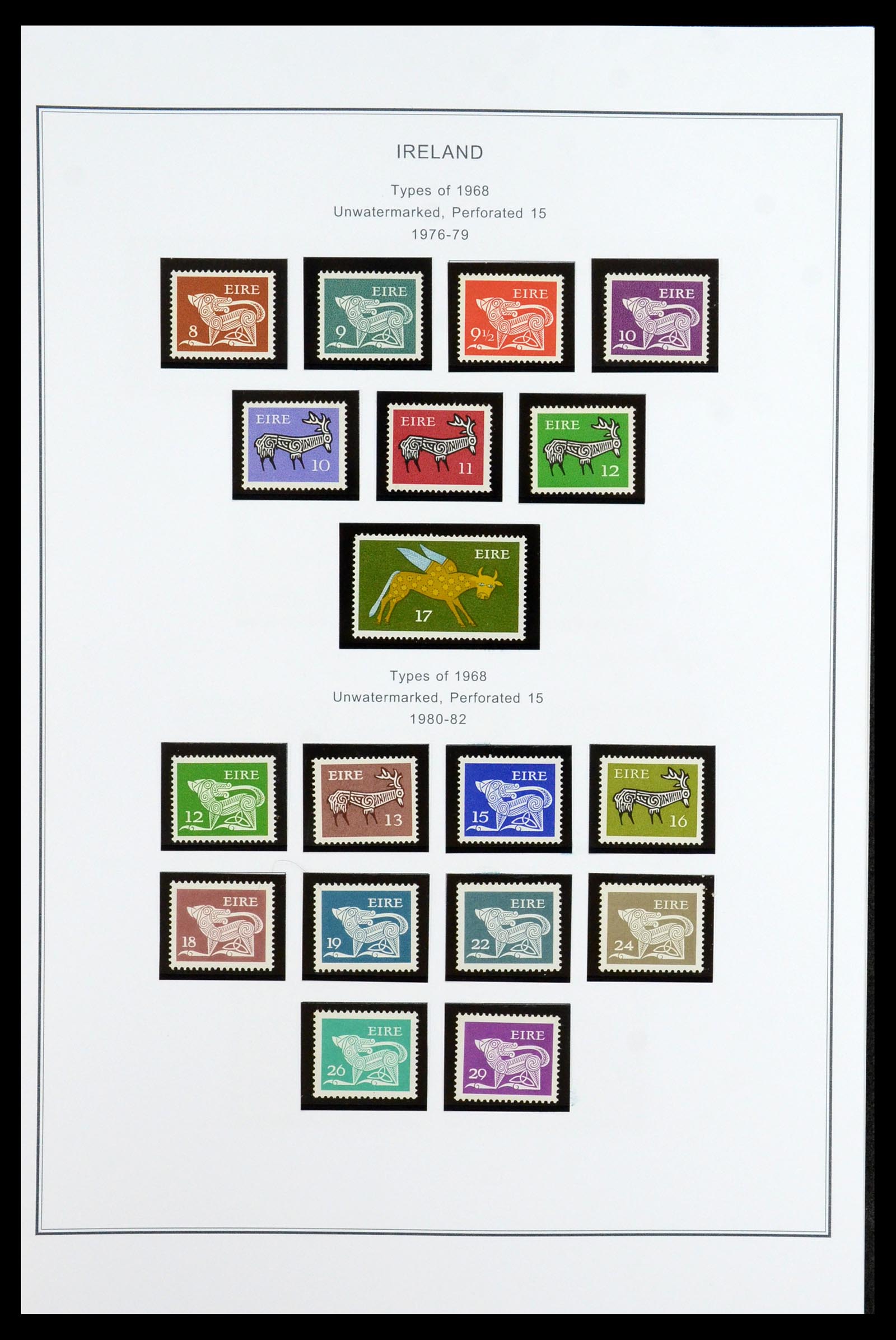 35904 035 - Postzegelverzameling 35904 Ierland 1922-2002.