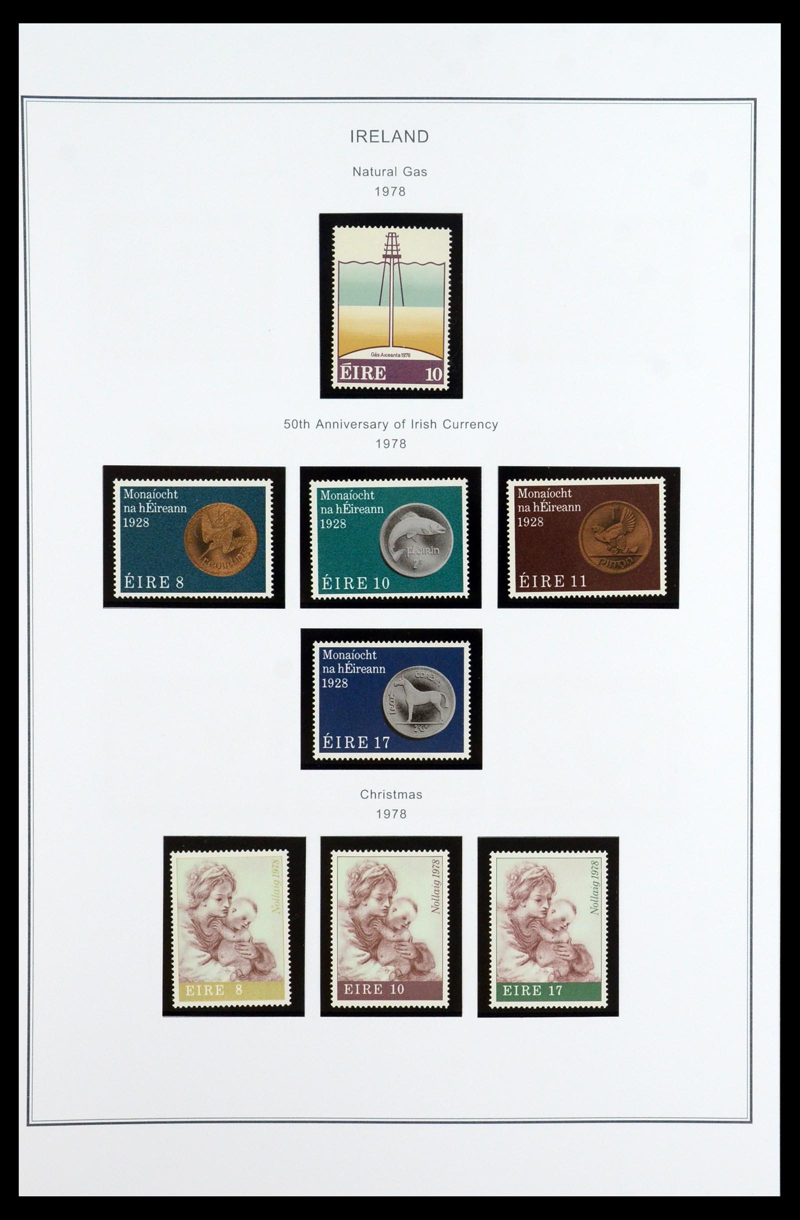 35904 039 - Postzegelverzameling 35904 Ierland 1922-2002.