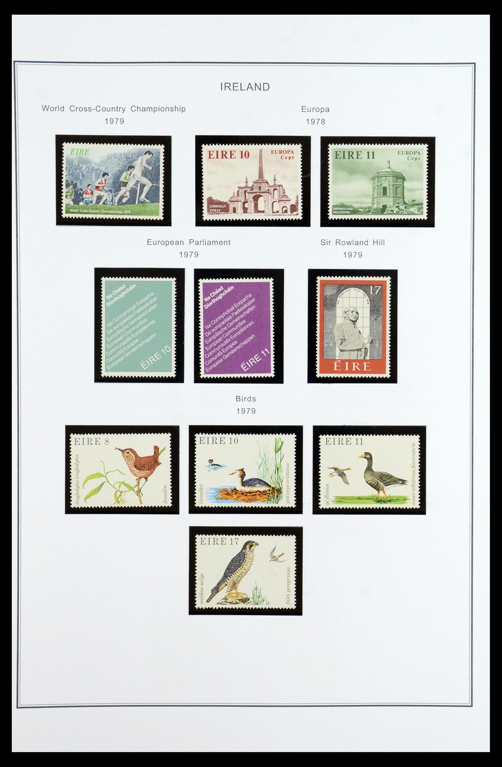 35904 040 - Postzegelverzameling 35904 Ierland 1922-2002.