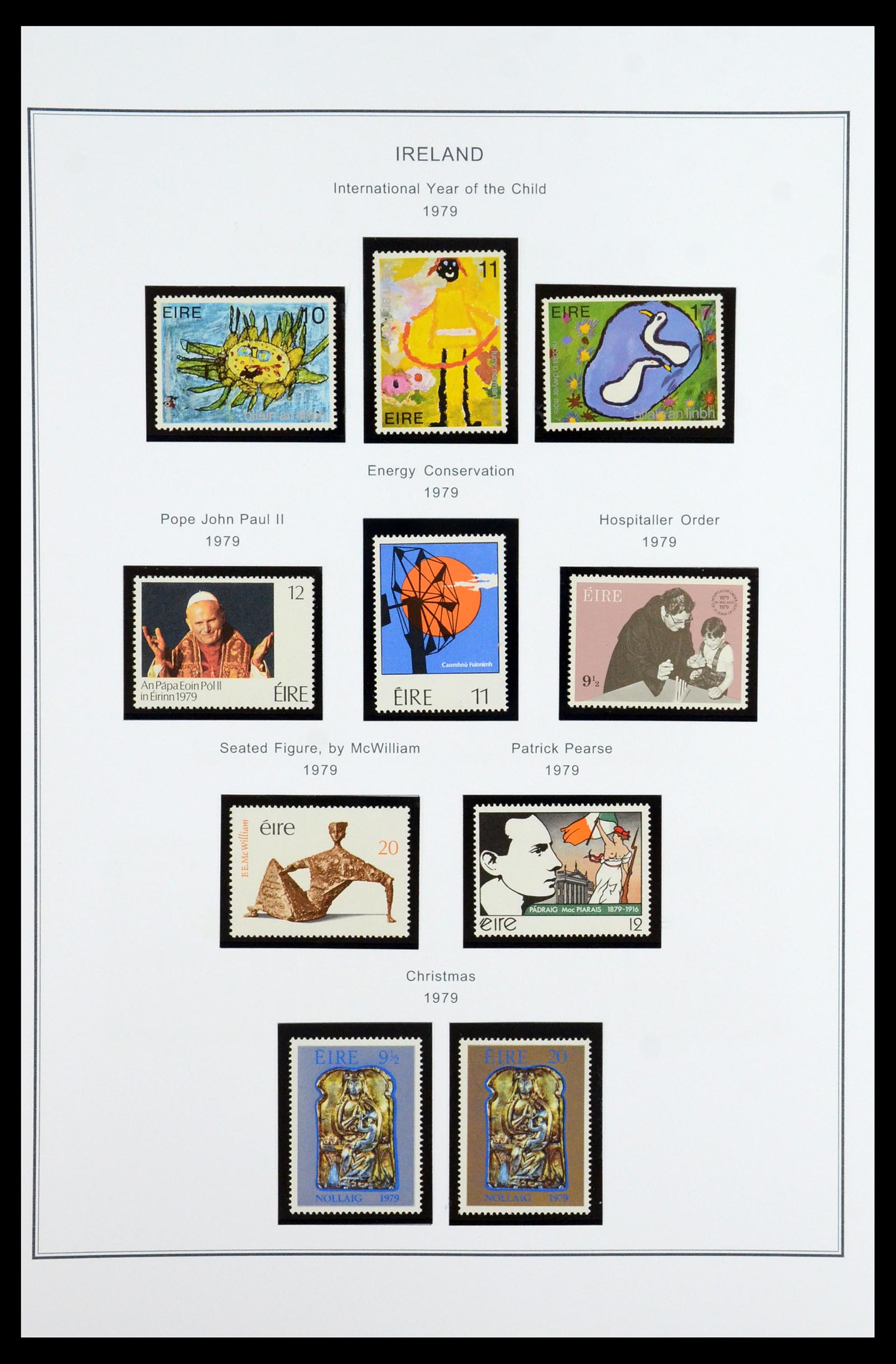 35904 041 - Postzegelverzameling 35904 Ierland 1922-2002.
