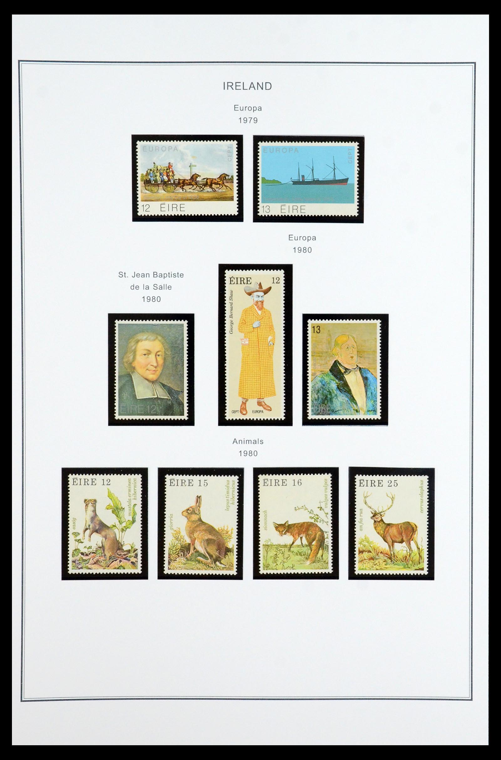 35904 042 - Postzegelverzameling 35904 Ierland 1922-2002.