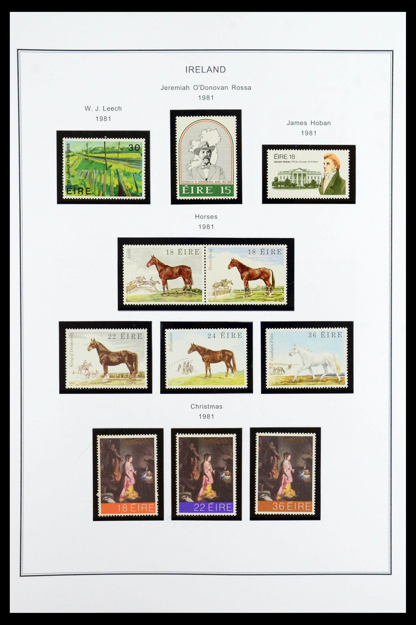 35904 046 - Postzegelverzameling 35904 Ierland 1922-2002.