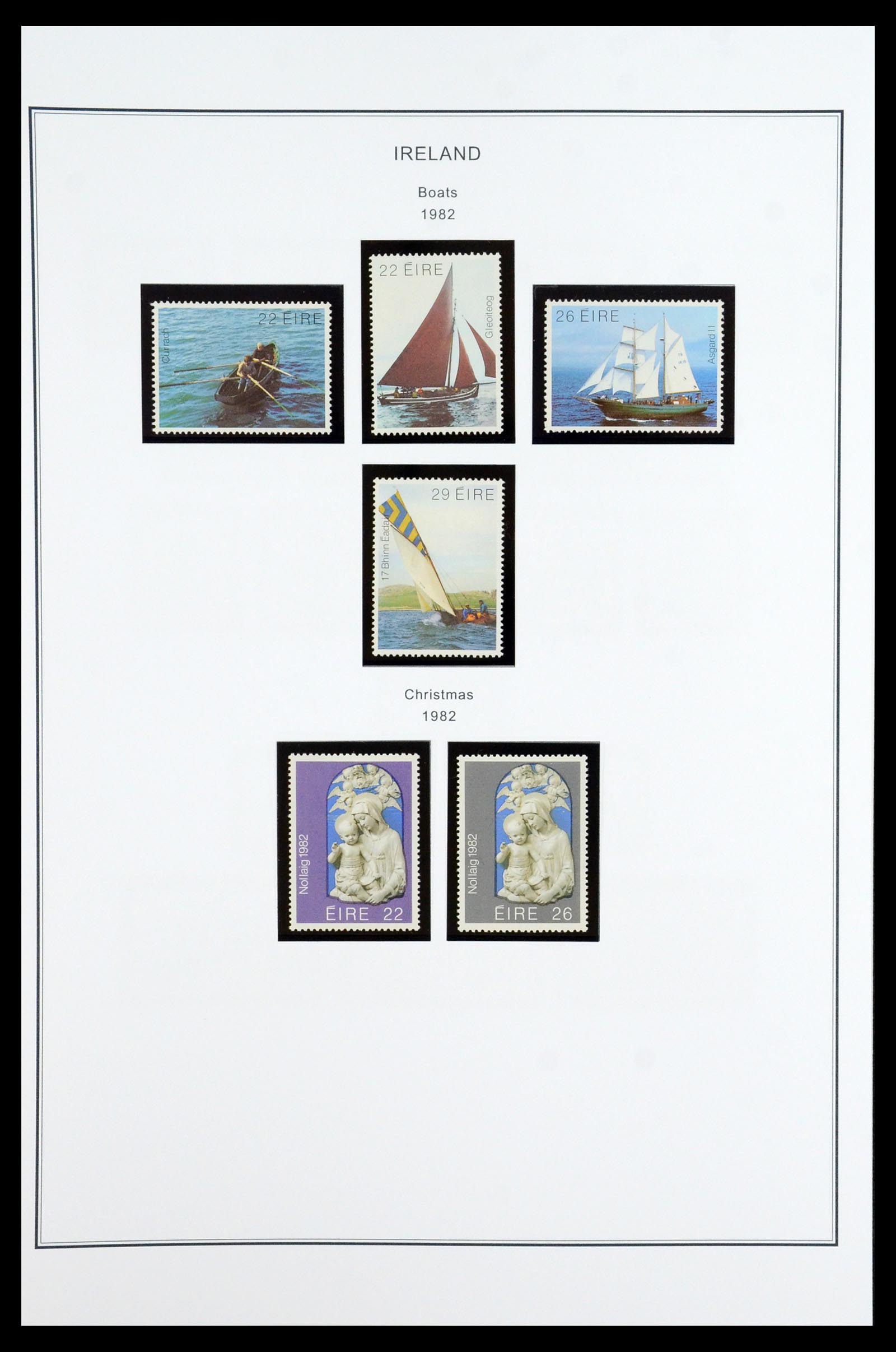 35904 049 - Postzegelverzameling 35904 Ierland 1922-2002.