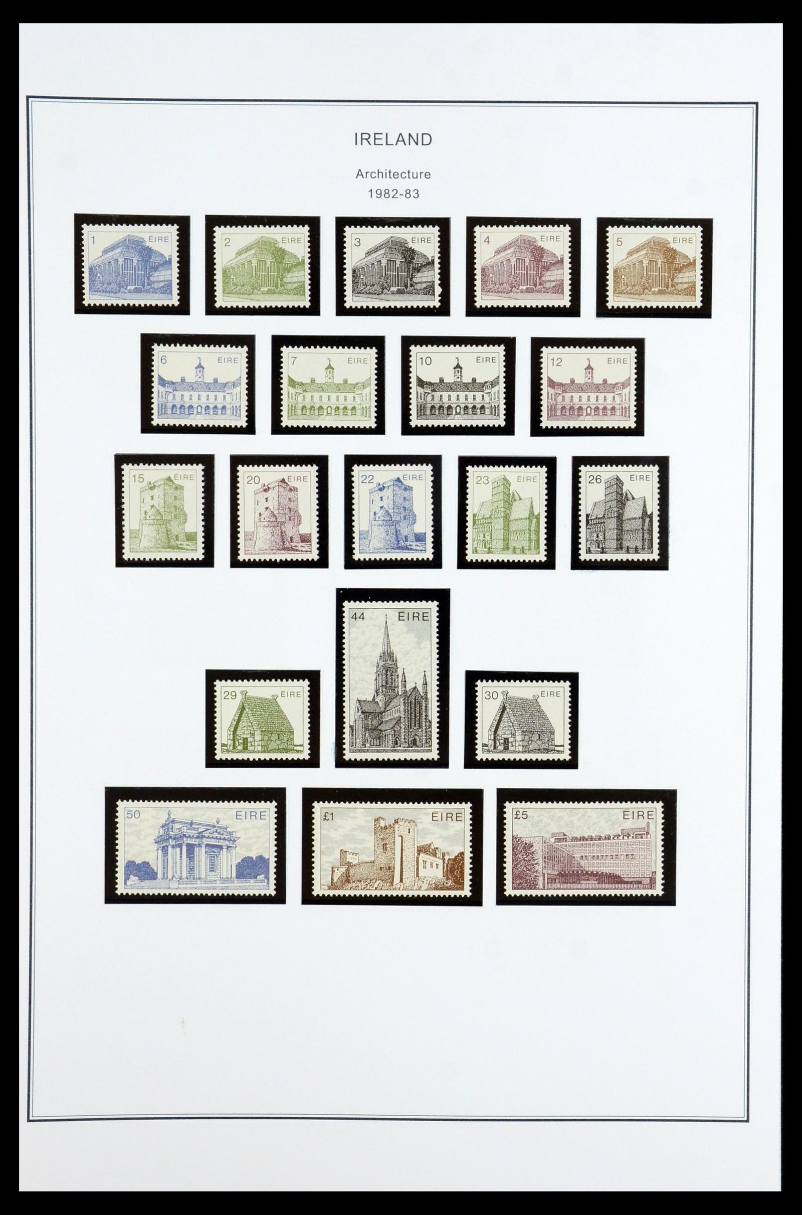 35904 050 - Postzegelverzameling 35904 Ierland 1922-2002.