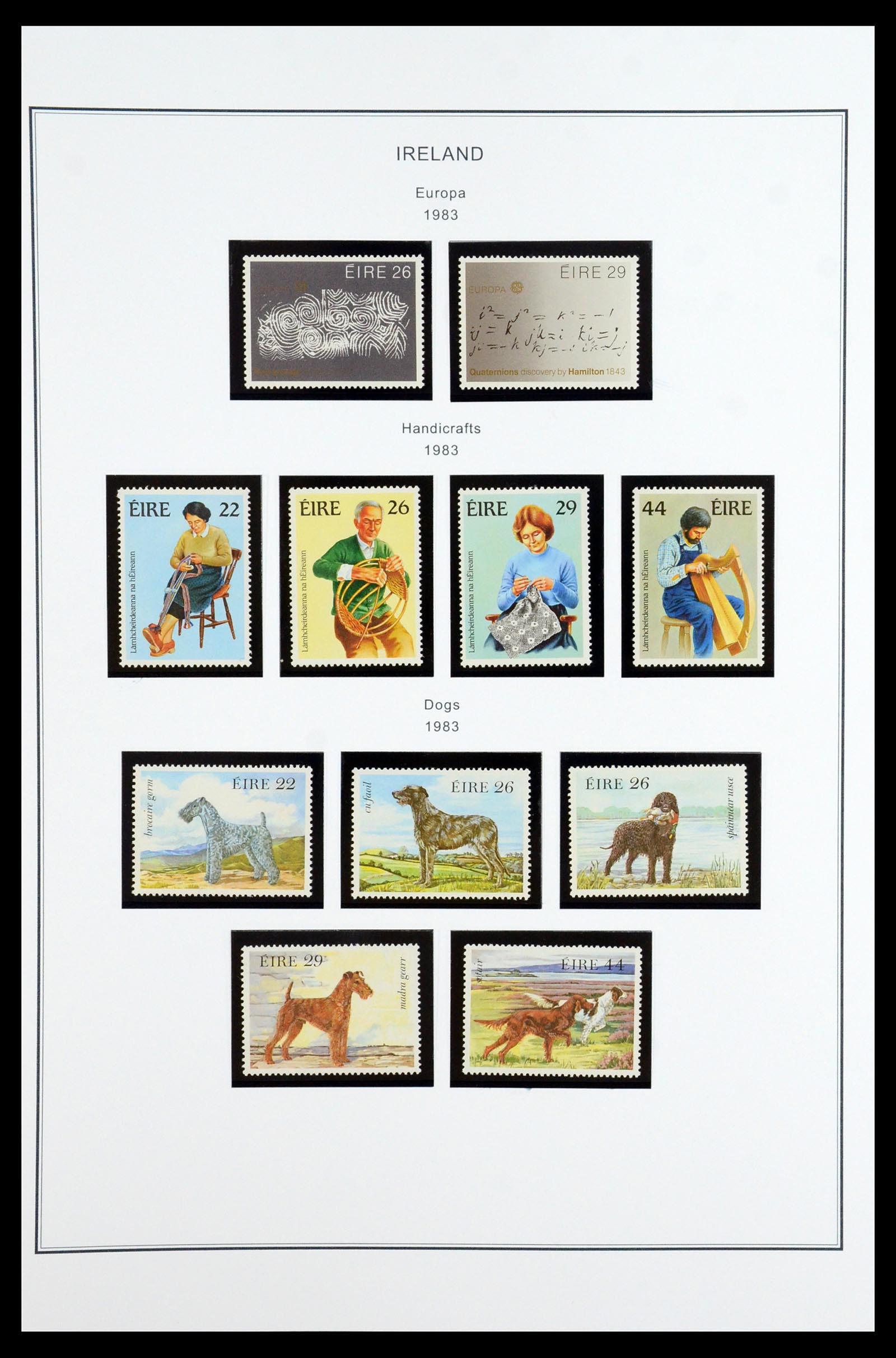 35904 052 - Postzegelverzameling 35904 Ierland 1922-2002.