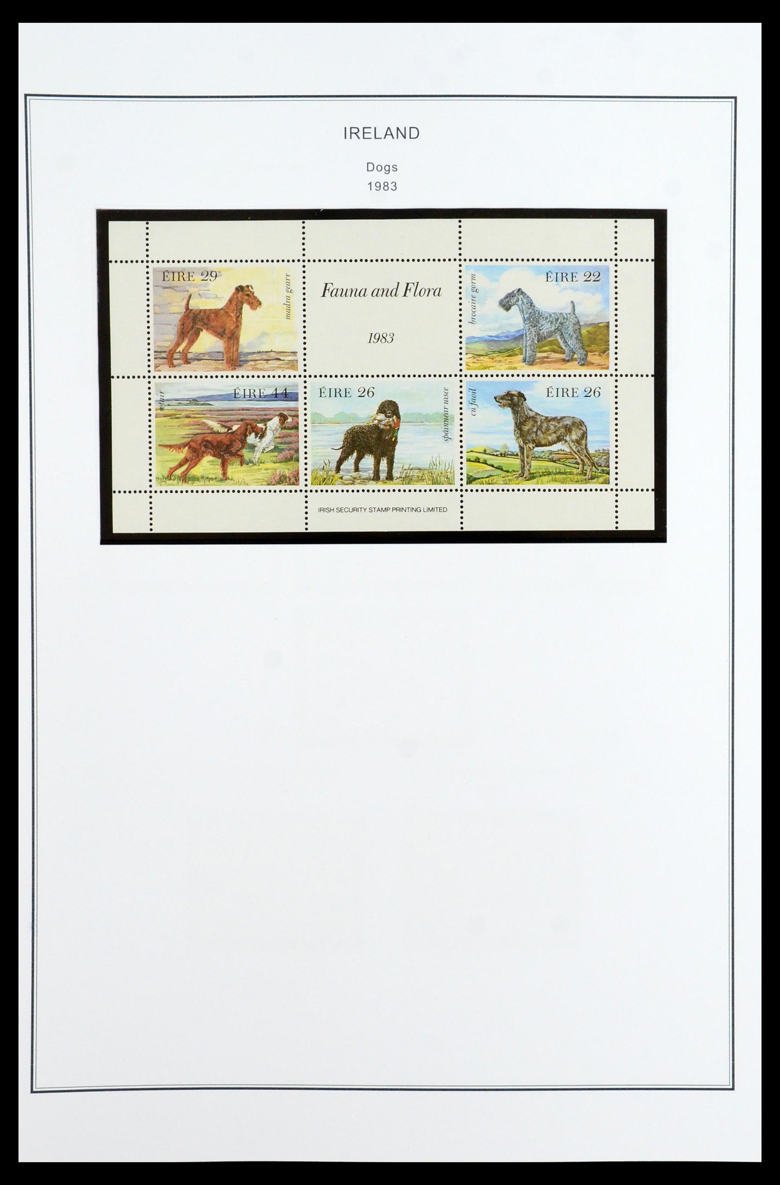 35904 053 - Postzegelverzameling 35904 Ierland 1922-2002.