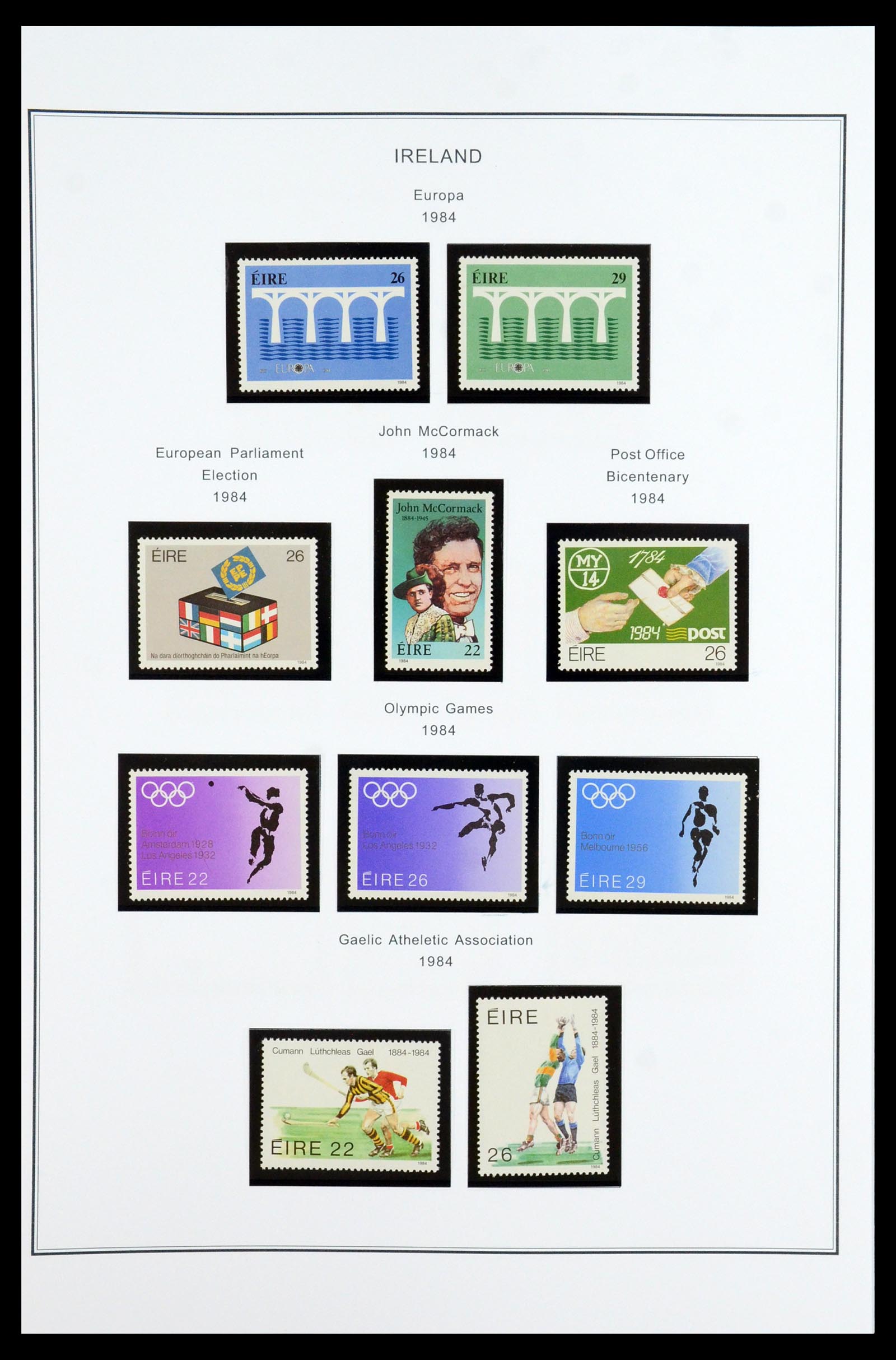 35904 056 - Postzegelverzameling 35904 Ierland 1922-2002.