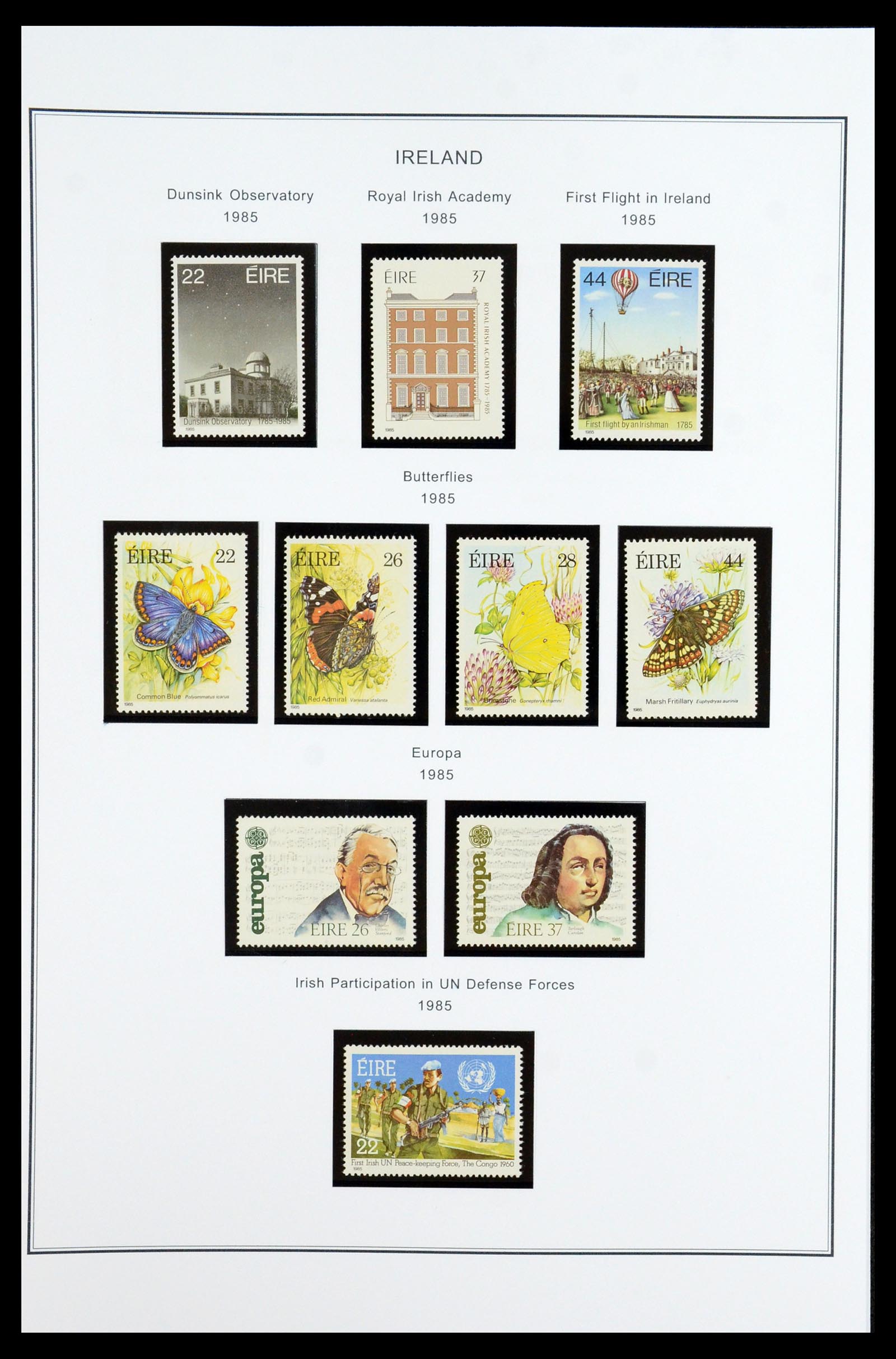 35904 058 - Postzegelverzameling 35904 Ierland 1922-2002.