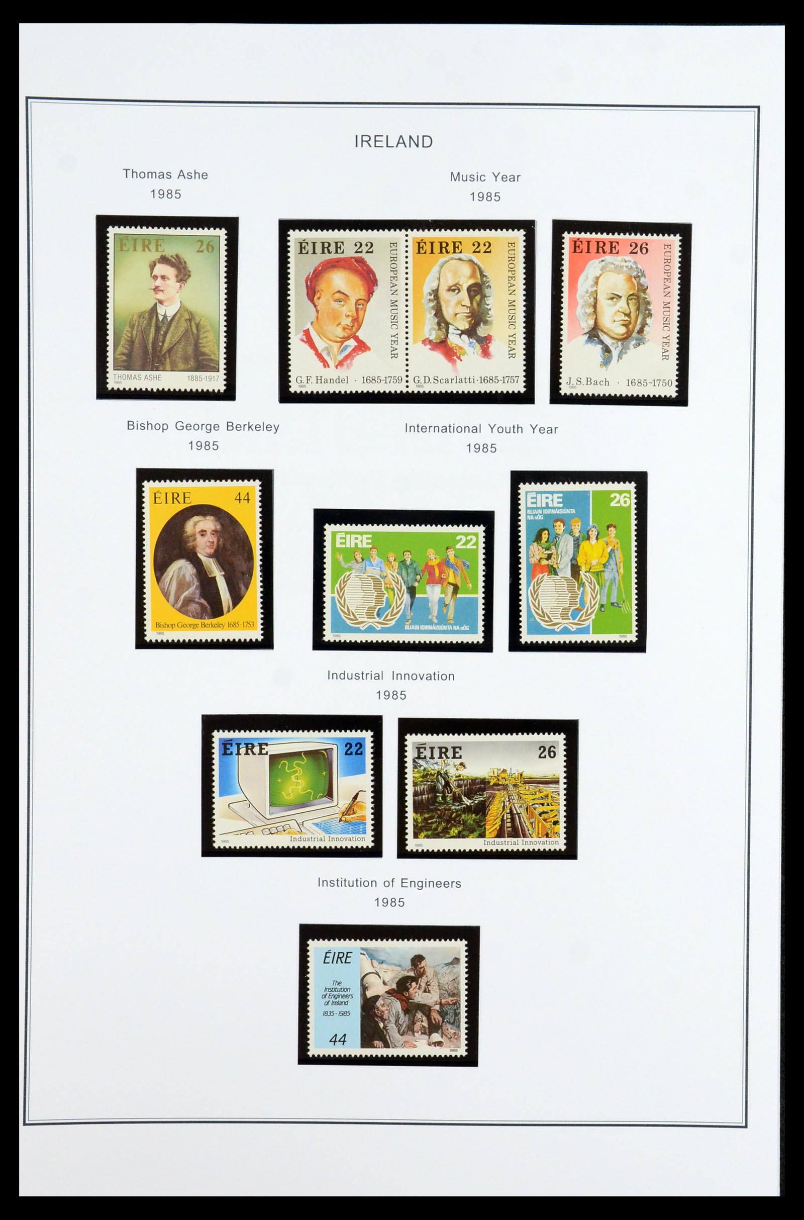 35904 059 - Postzegelverzameling 35904 Ierland 1922-2002.