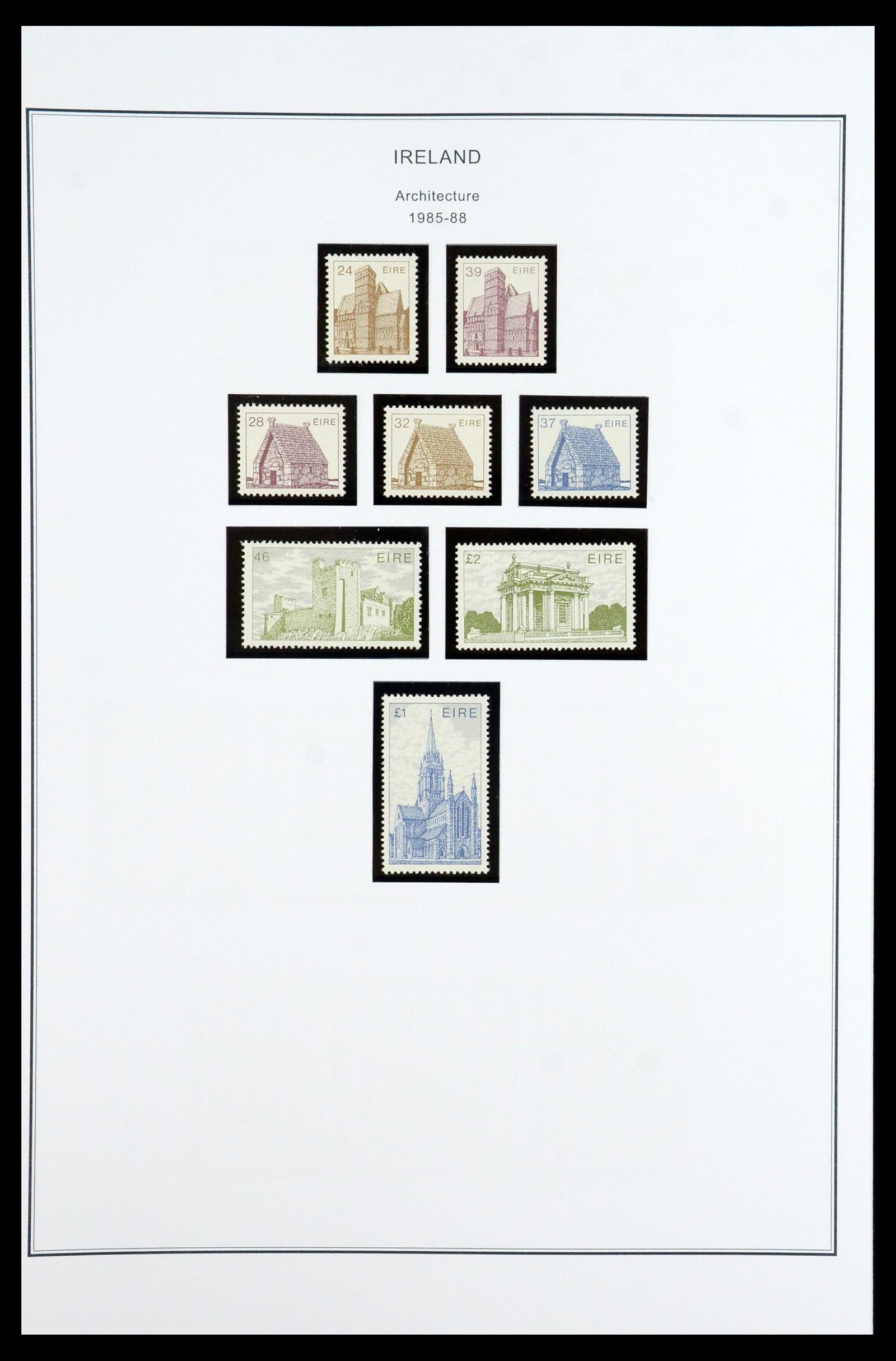 35904 060 - Postzegelverzameling 35904 Ierland 1922-2002.