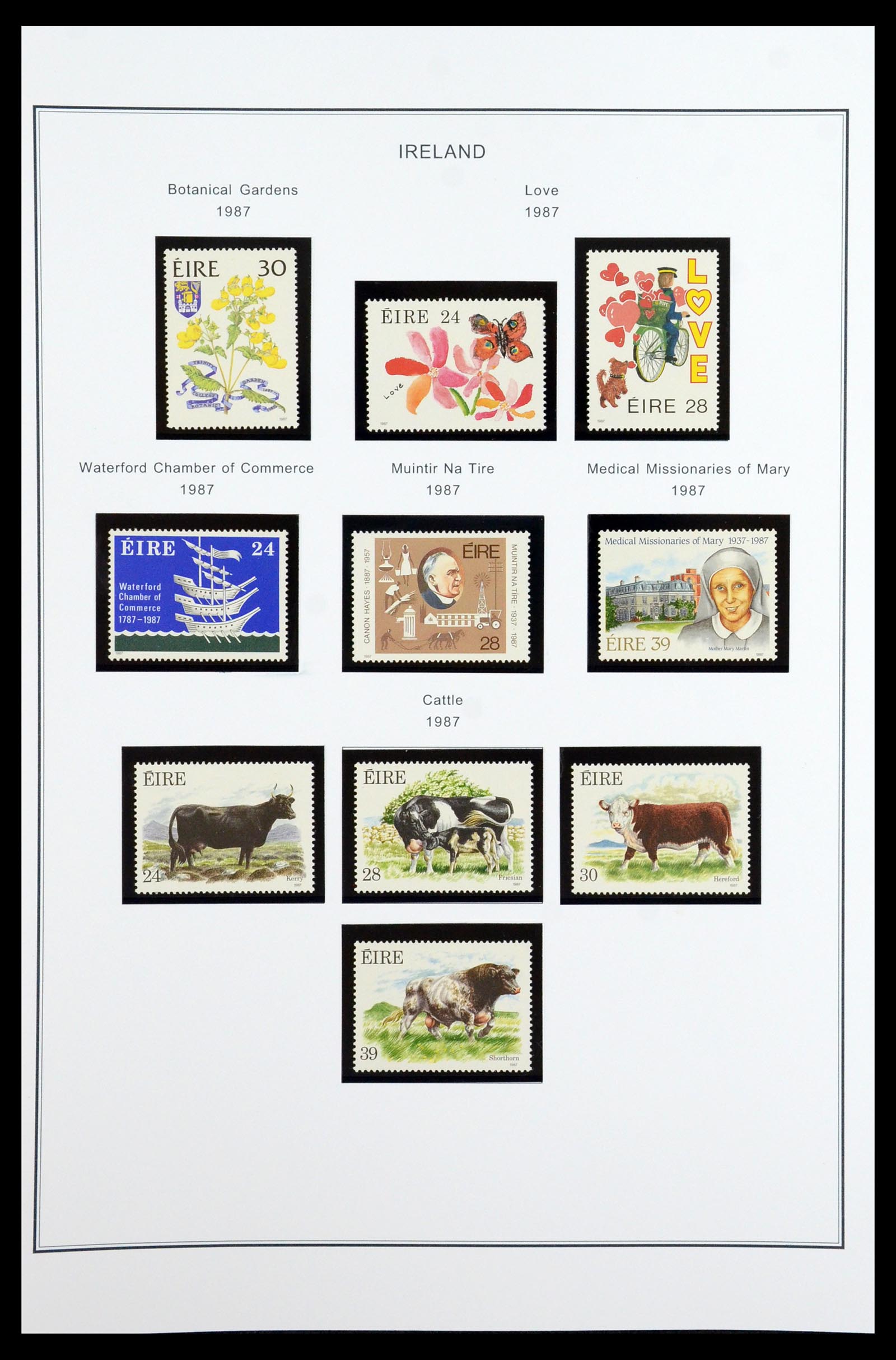 35904 064 - Postzegelverzameling 35904 Ierland 1922-2002.