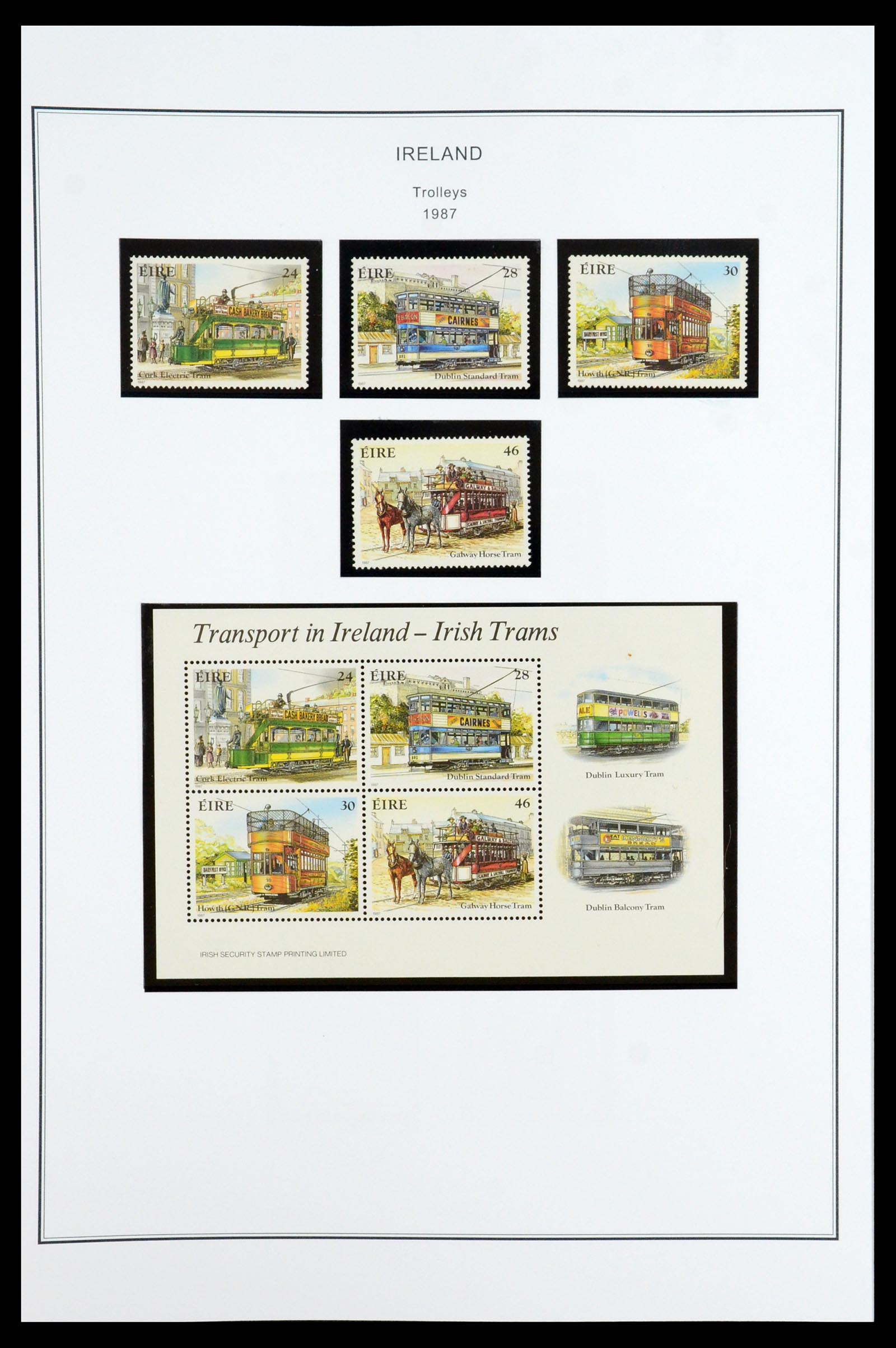 35904 065 - Postzegelverzameling 35904 Ierland 1922-2002.