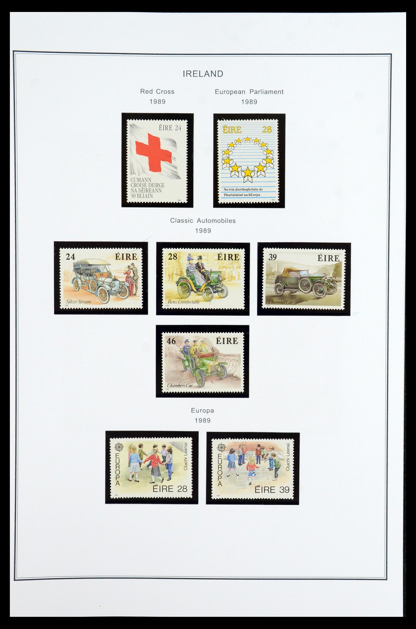 35904 071 - Postzegelverzameling 35904 Ierland 1922-2002.