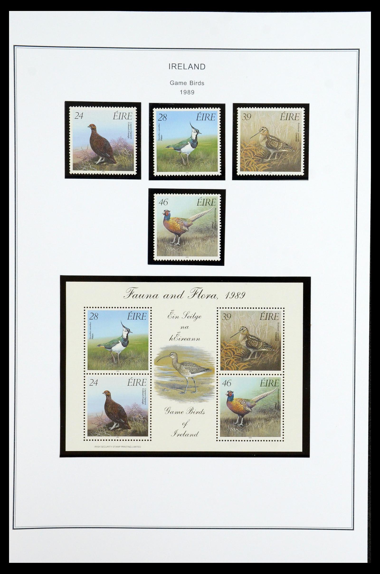 35904 074 - Postzegelverzameling 35904 Ierland 1922-2002.
