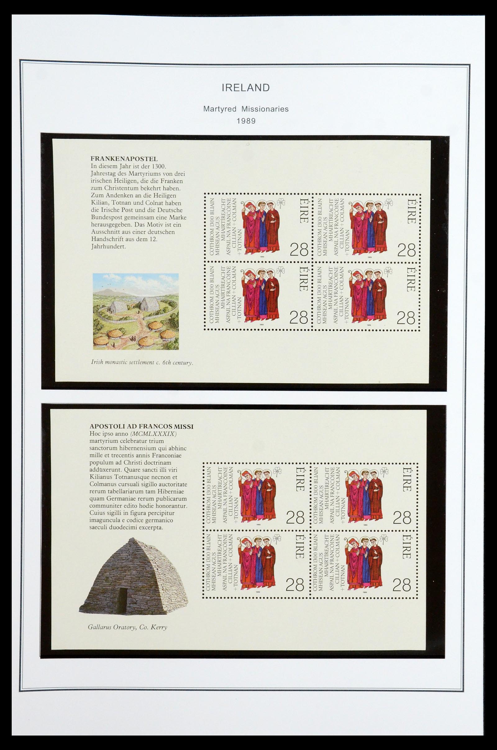35904 077 - Postzegelverzameling 35904 Ierland 1922-2002.