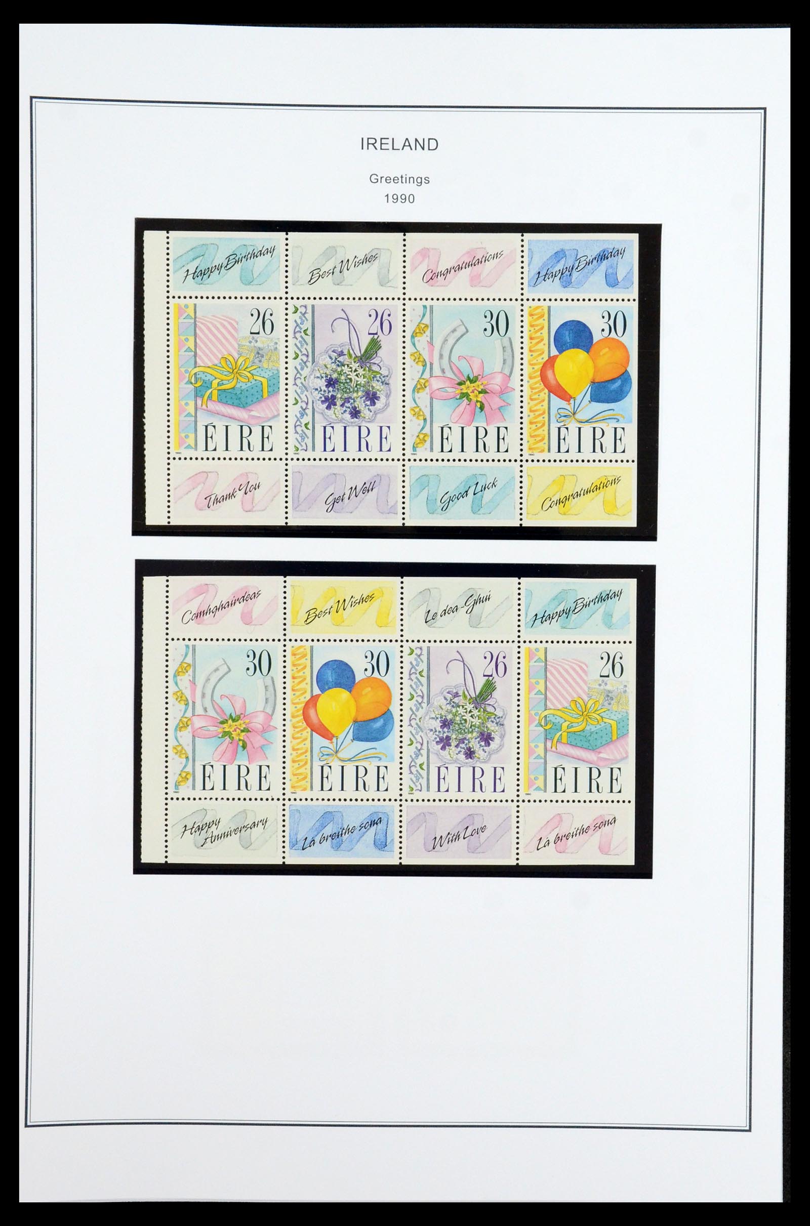 35904 080 - Postzegelverzameling 35904 Ierland 1922-2002.