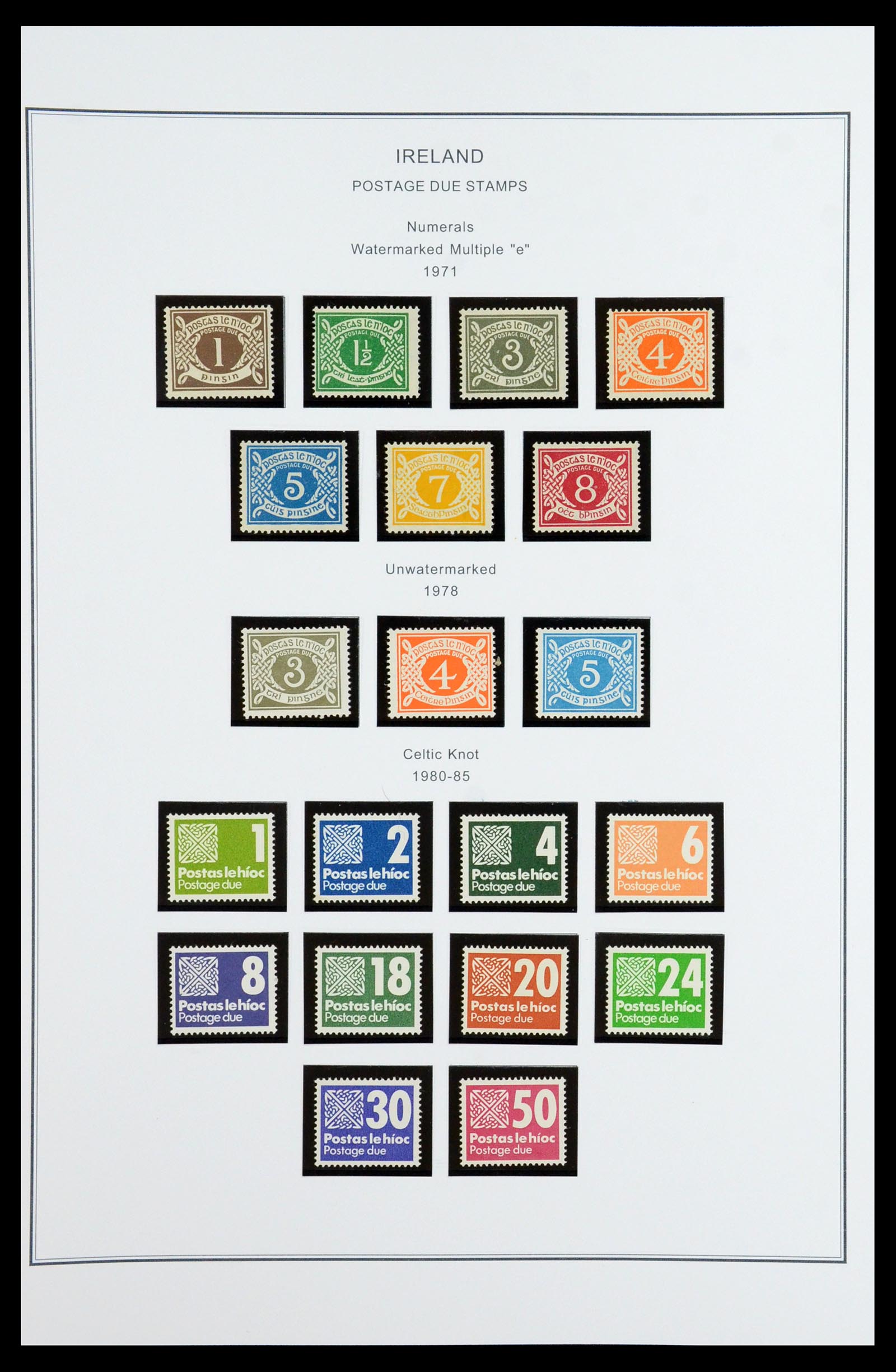 35904 085 - Postzegelverzameling 35904 Ierland 1922-2002.