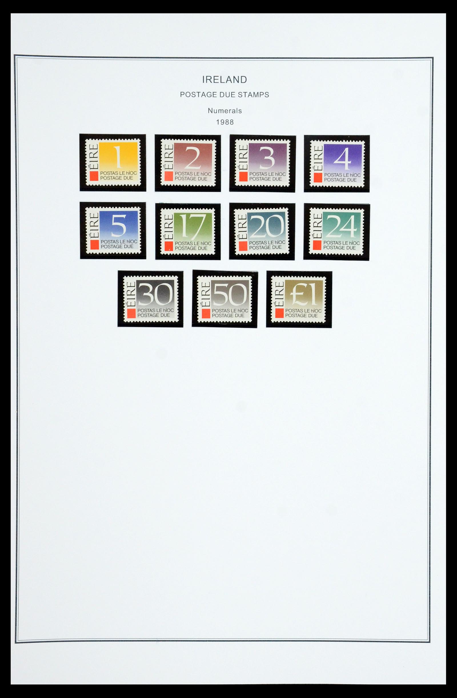 35904 086 - Postzegelverzameling 35904 Ierland 1922-2002.