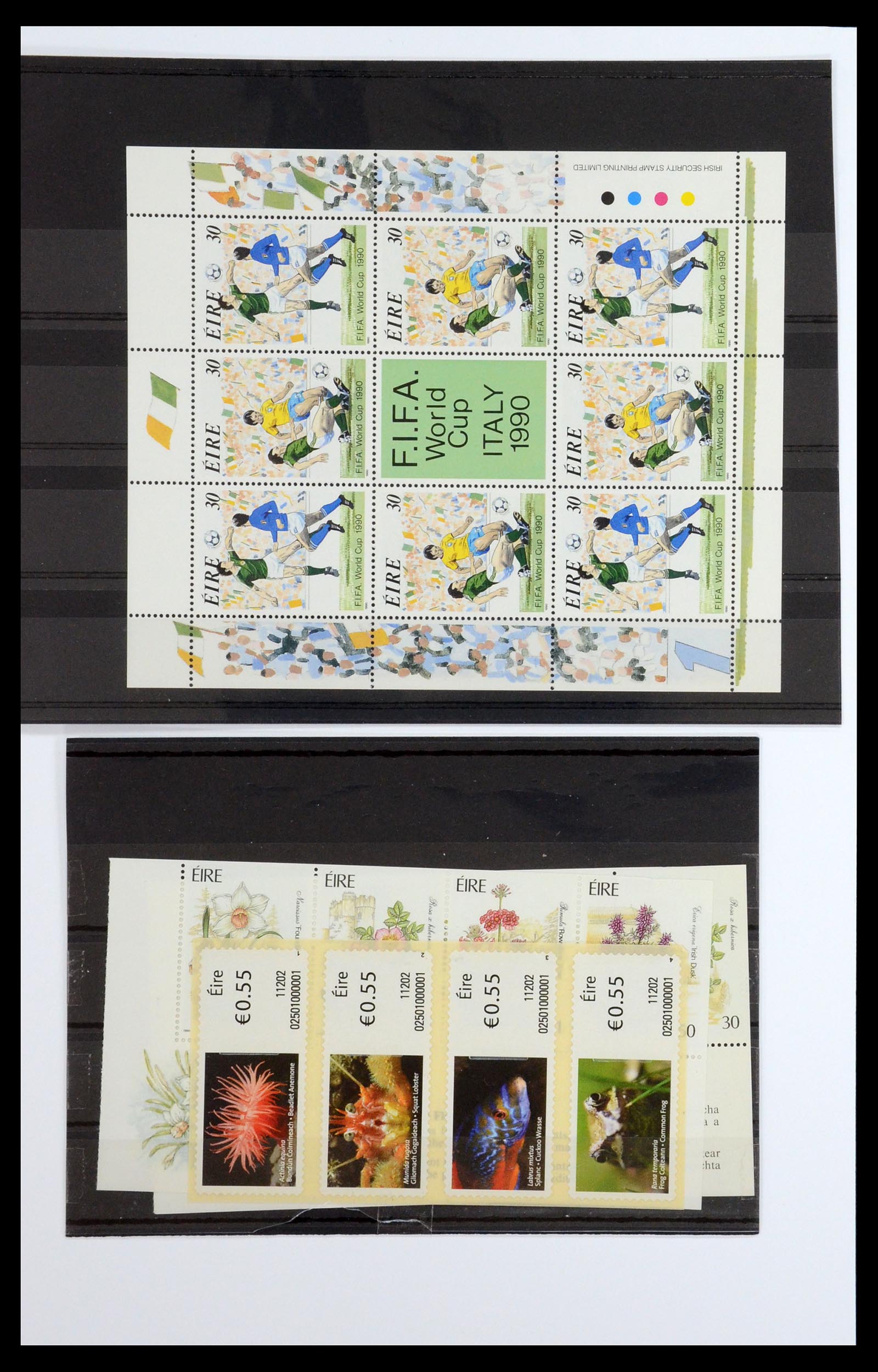 35904 087 - Postzegelverzameling 35904 Ierland 1922-2002.