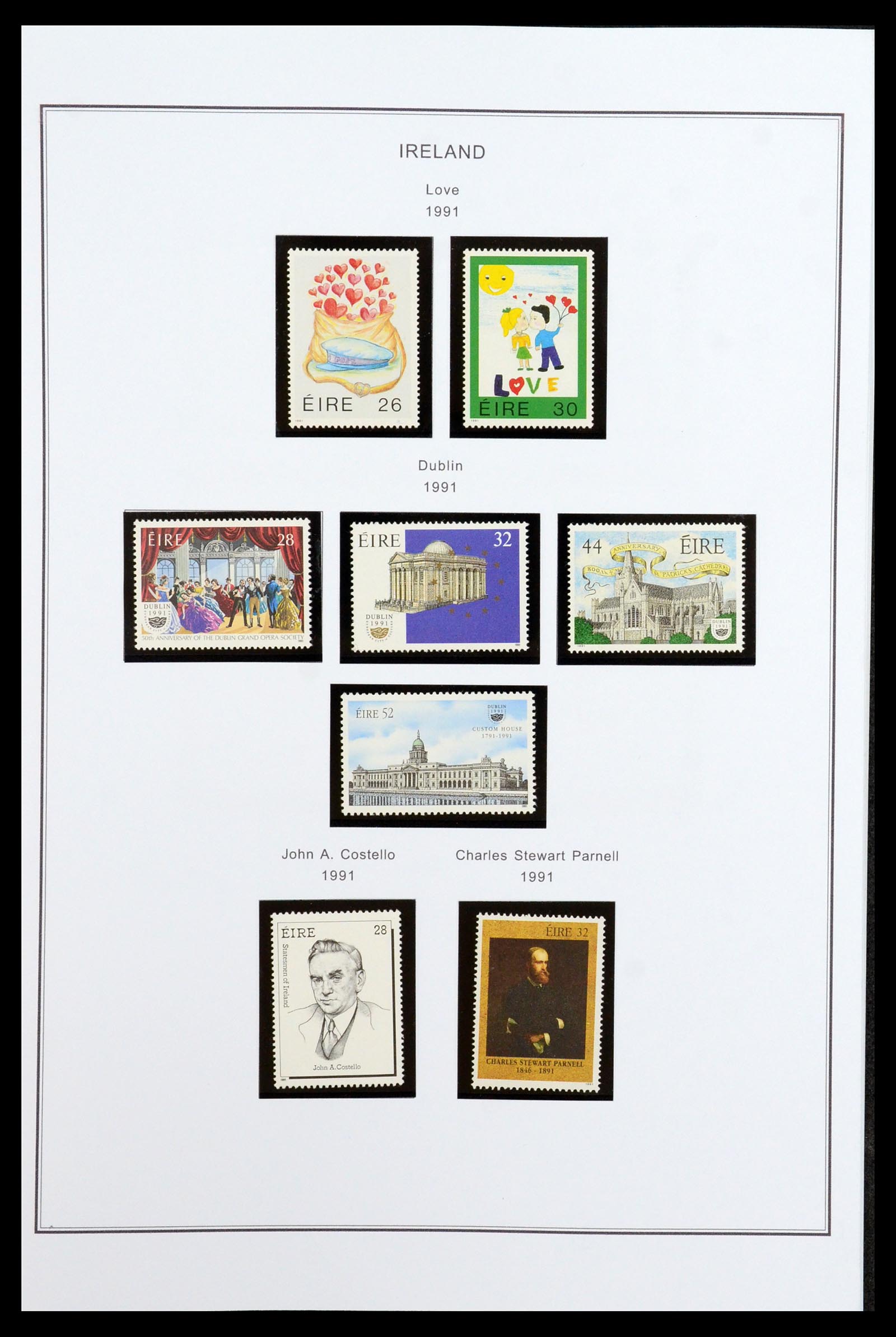 35904 088 - Postzegelverzameling 35904 Ierland 1922-2002.