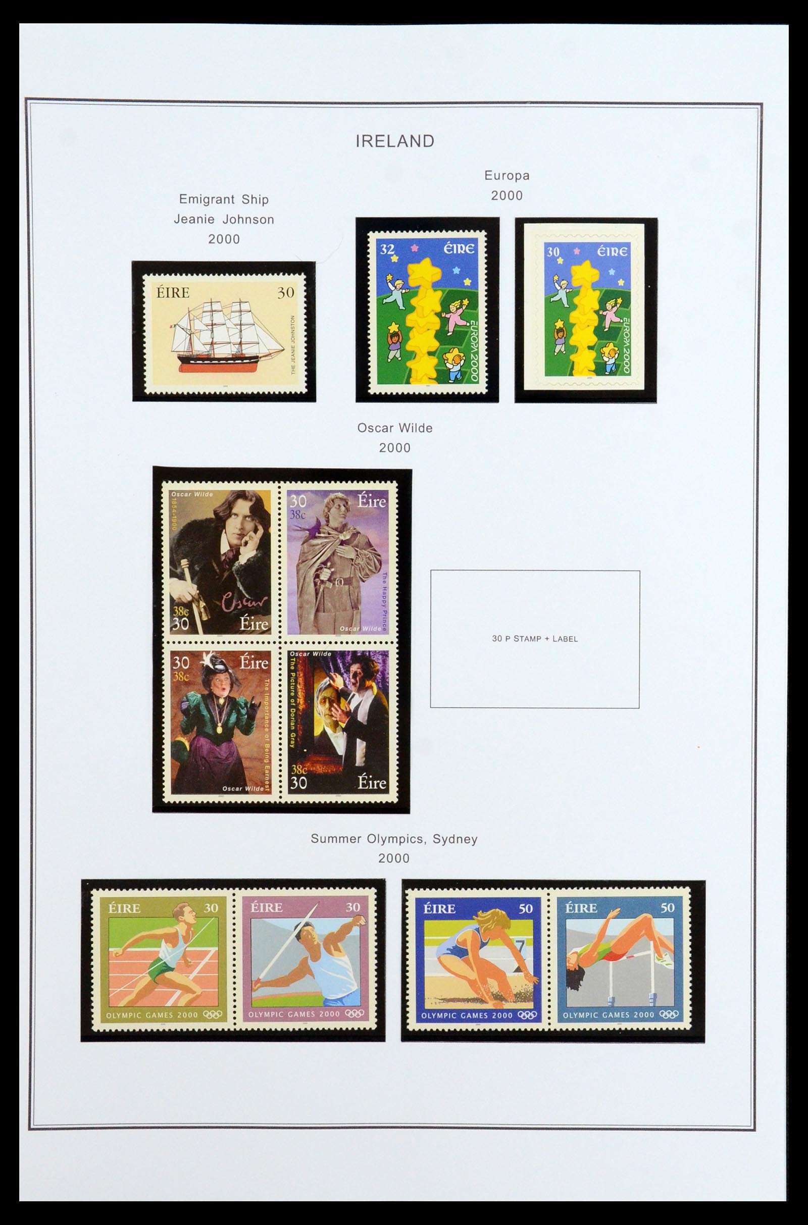 35904 141 - Postzegelverzameling 35904 Ierland 1922-2002.