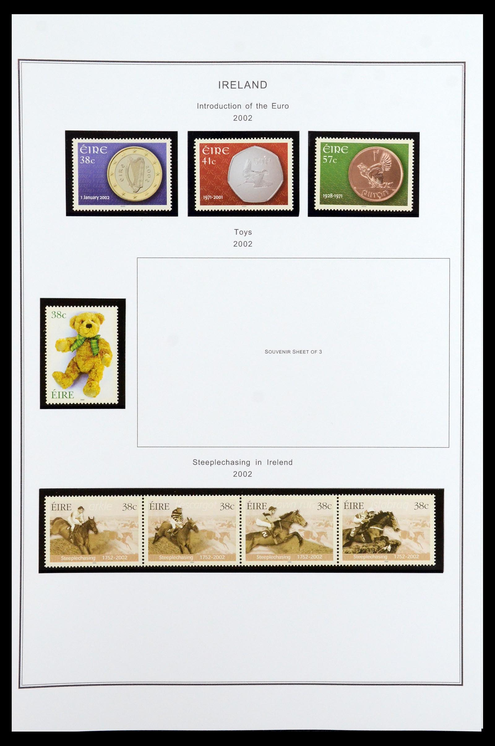 35904 155 - Postzegelverzameling 35904 Ierland 1922-2002.