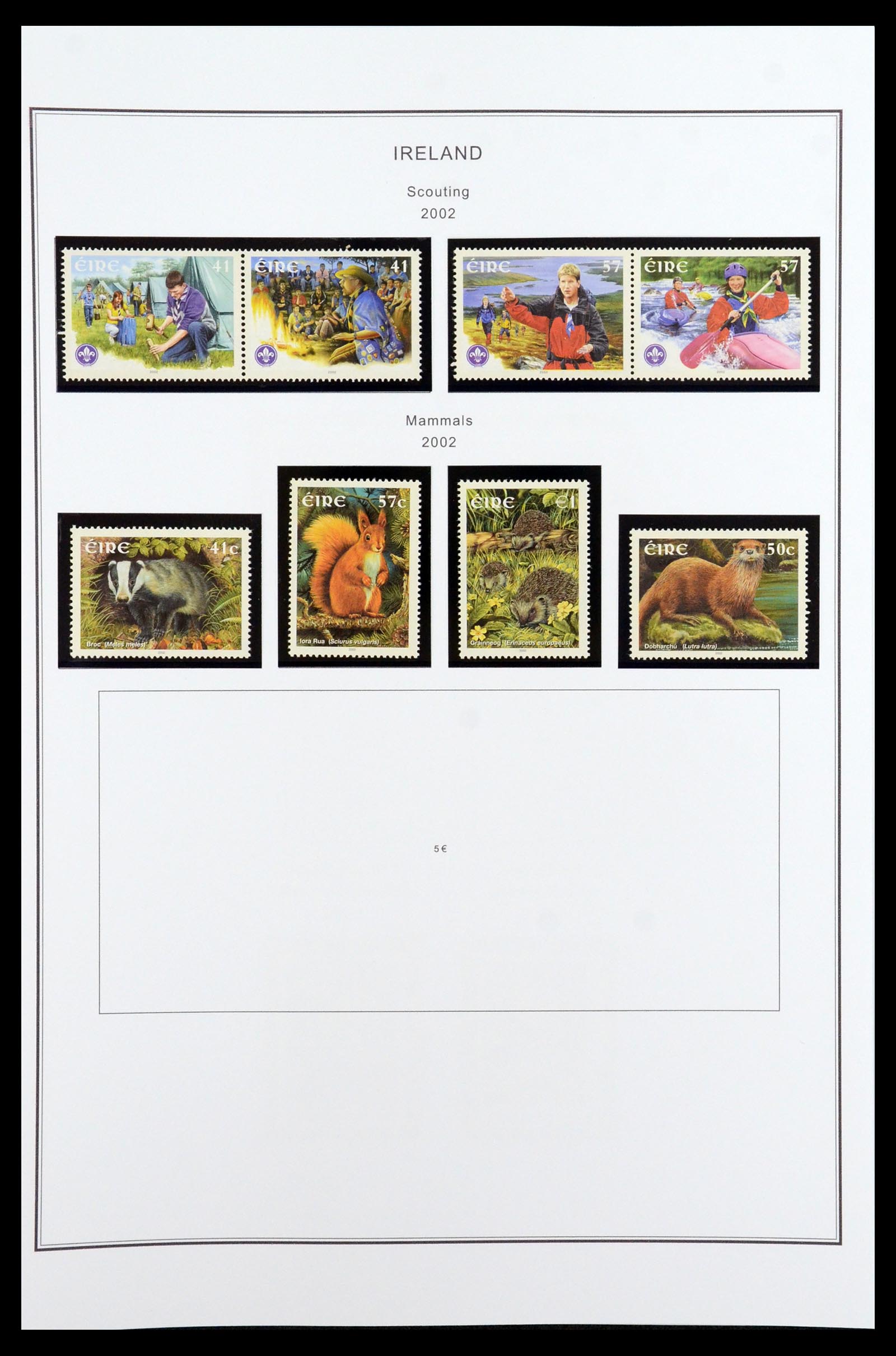 35904 156 - Postzegelverzameling 35904 Ierland 1922-2002.