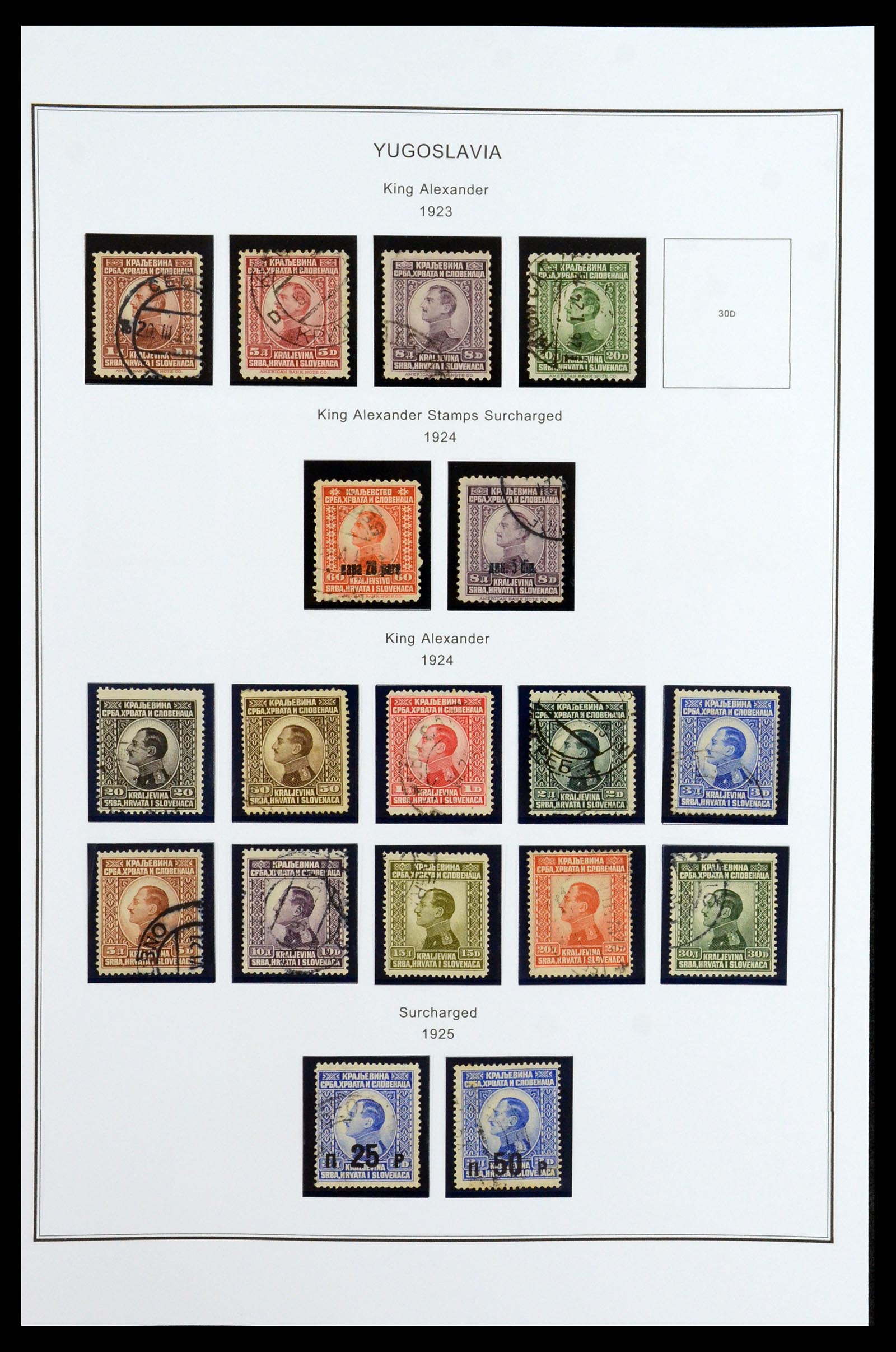 35905 023 - Postzegelverzameling 35905 Joegoslavië 1918-2003.