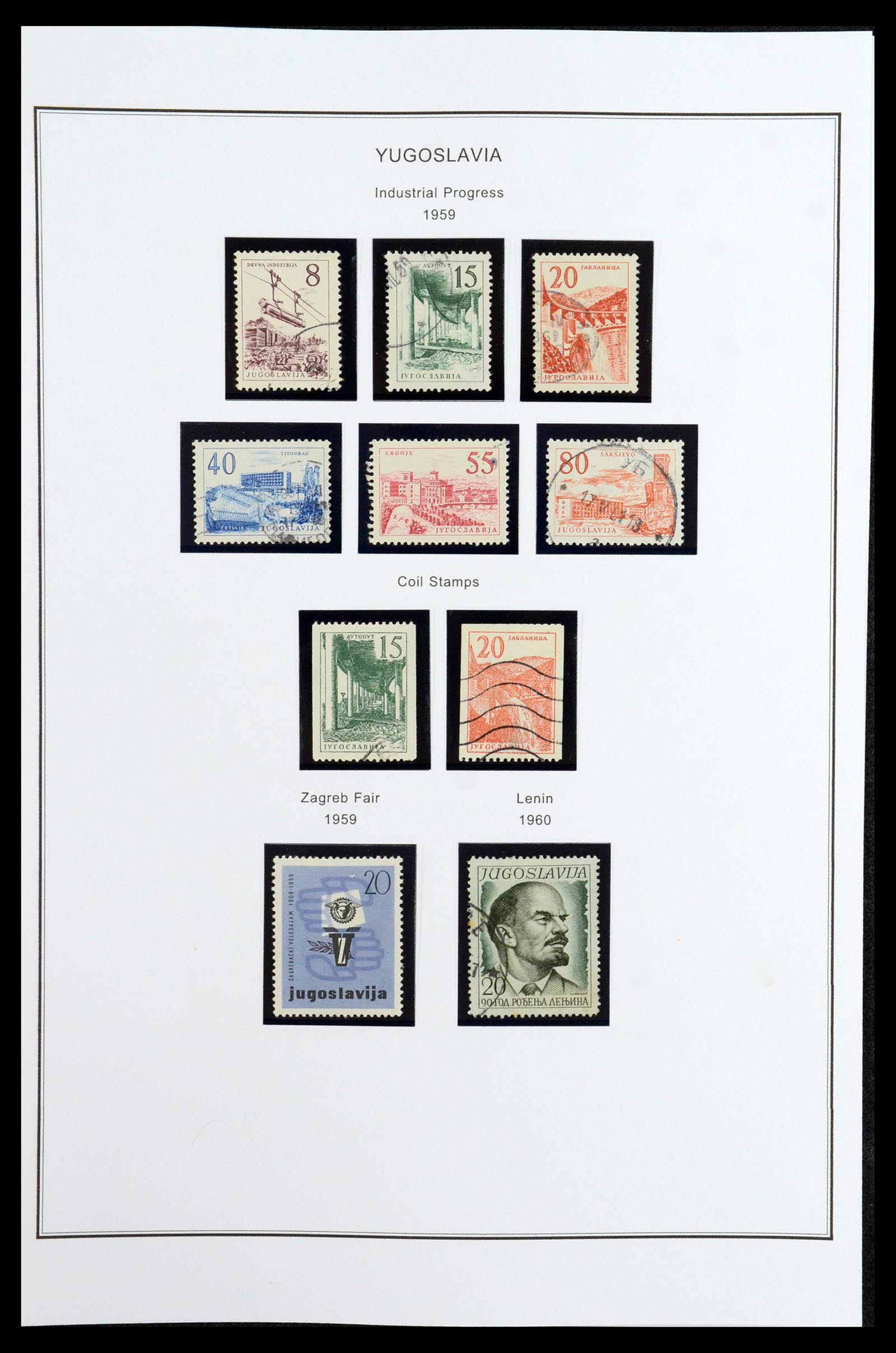 35905 058 - Postzegelverzameling 35905 Joegoslavië 1918-2003.
