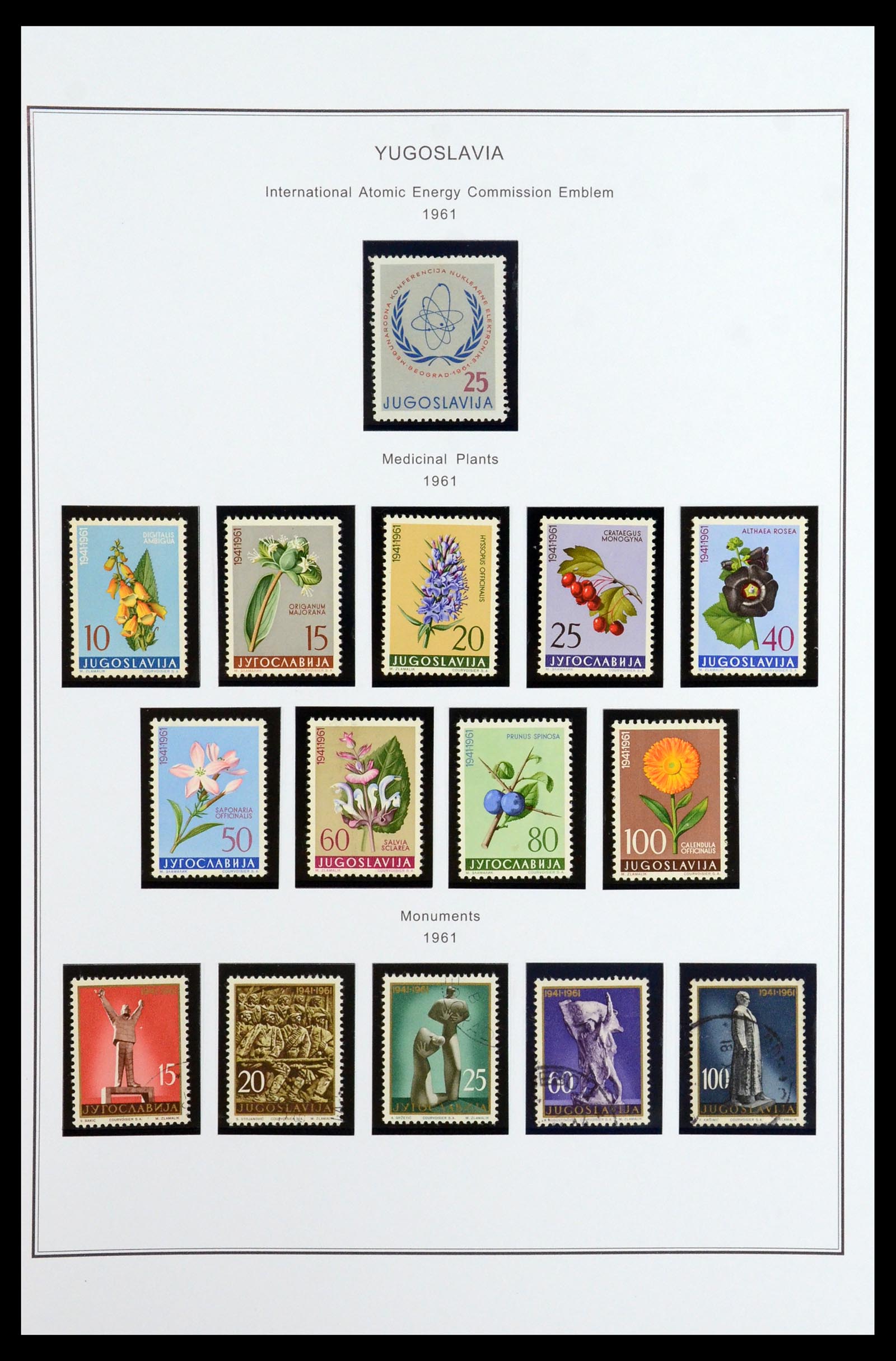 35905 062 - Stamp Collection 35905 Yugoslavia 1918-2003.