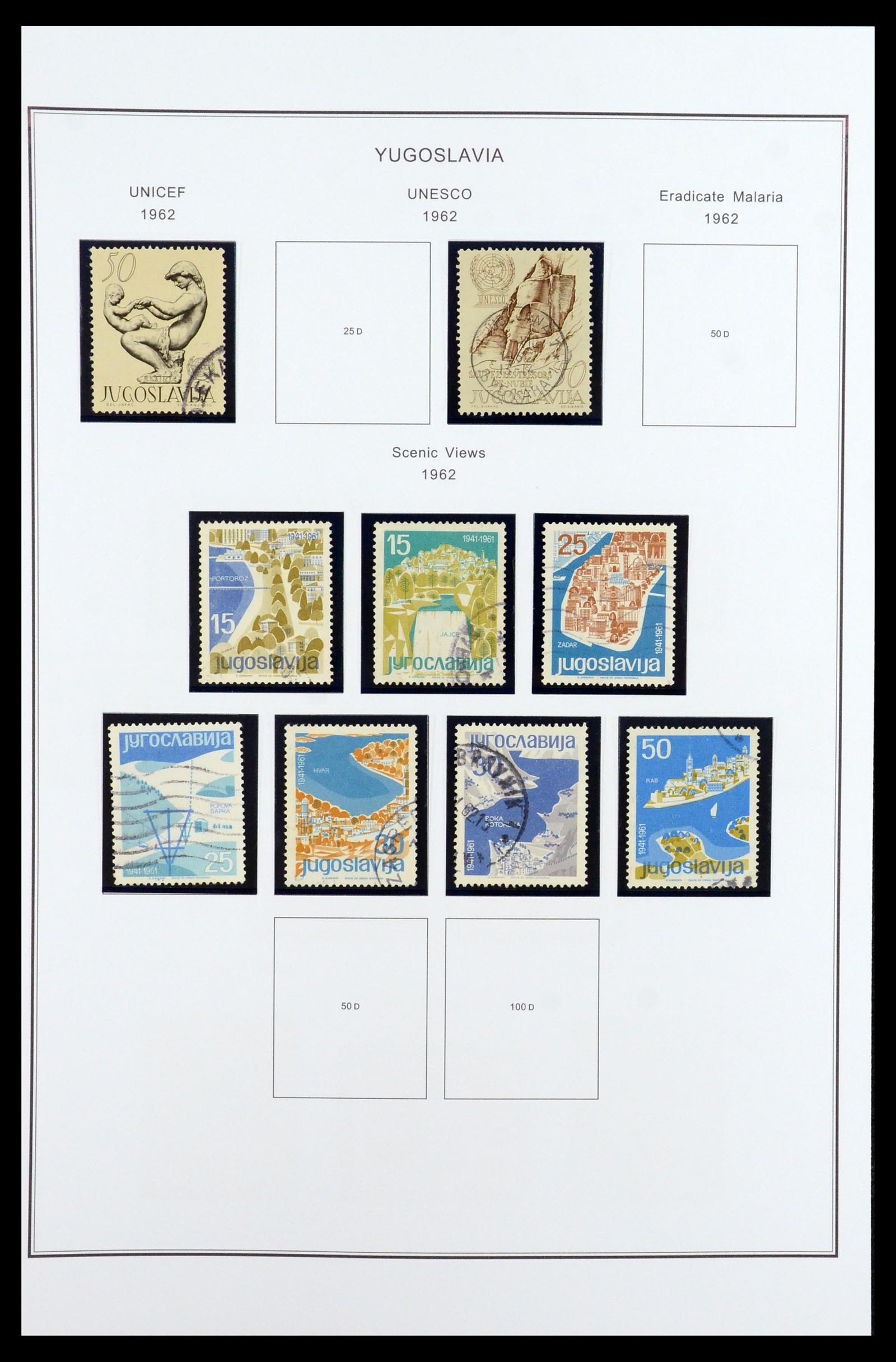 35905 065 - Stamp Collection 35905 Yugoslavia 1918-2003.