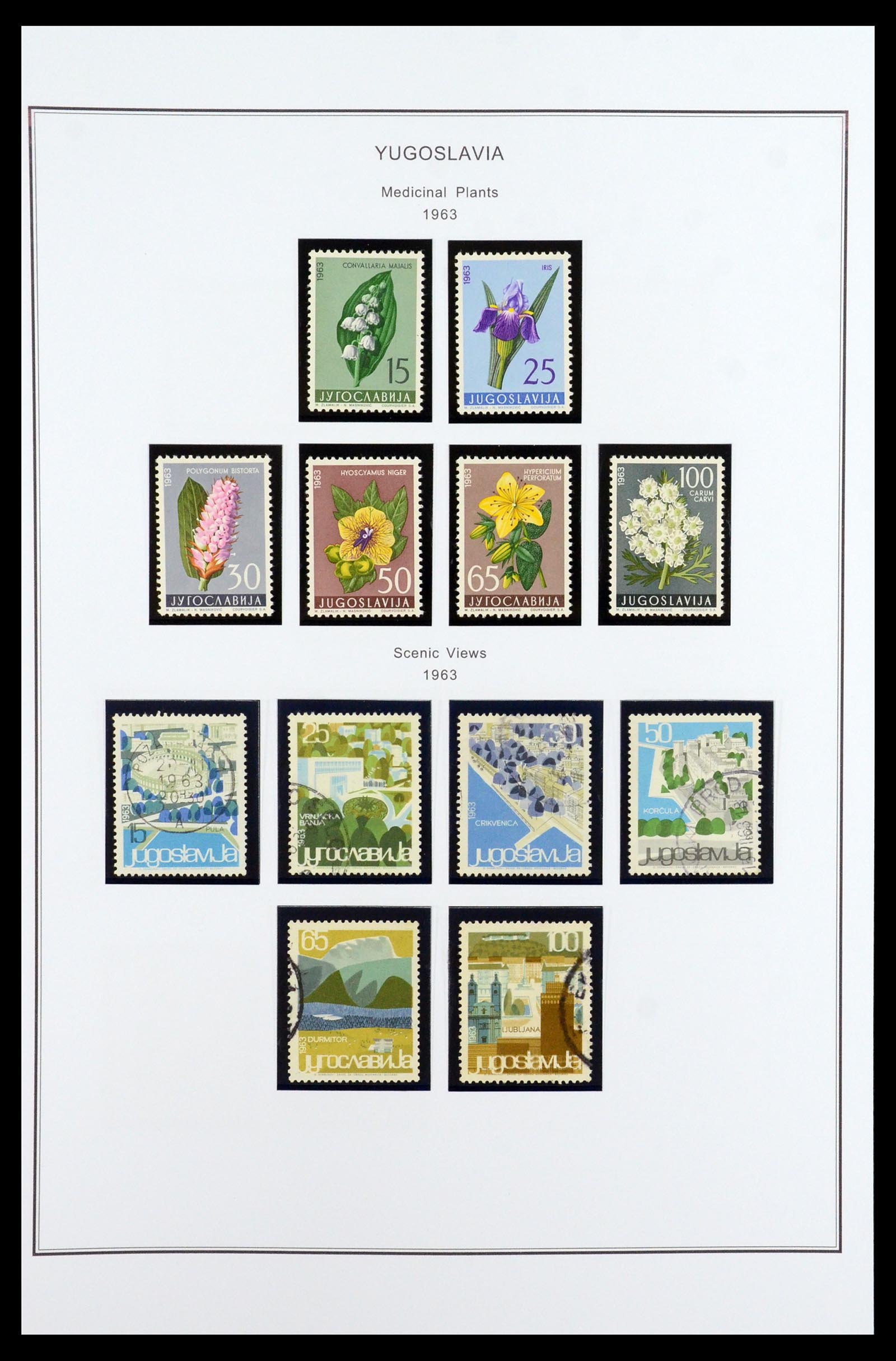 35905 068 - Stamp Collection 35905 Yugoslavia 1918-2003.