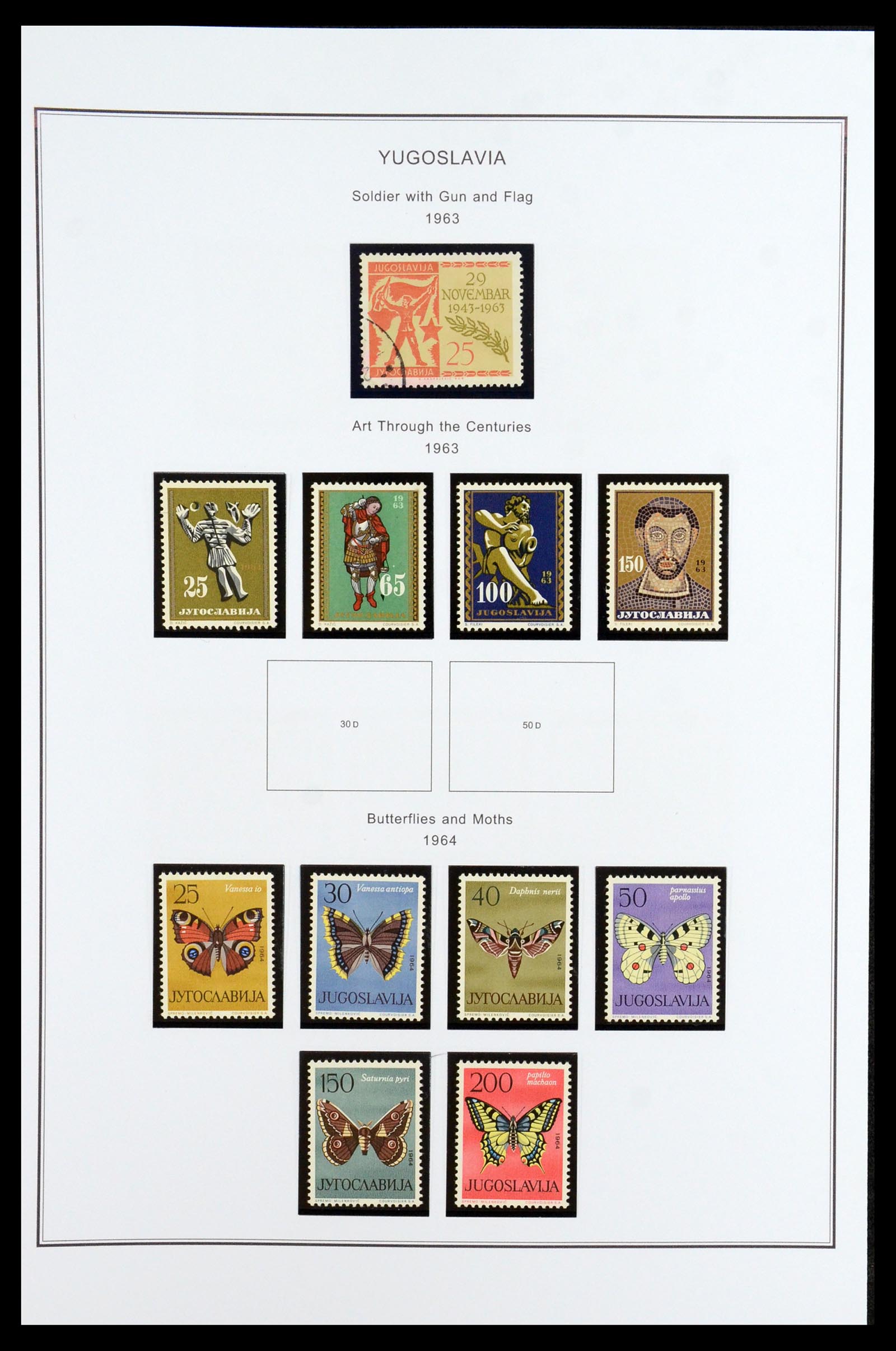 35905 070 - Stamp Collection 35905 Yugoslavia 1918-2003.