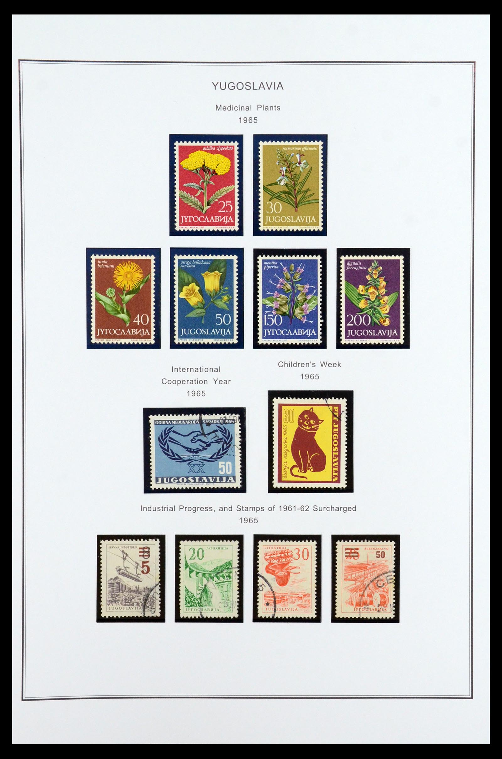 35905 075 - Stamp Collection 35905 Yugoslavia 1918-2003.