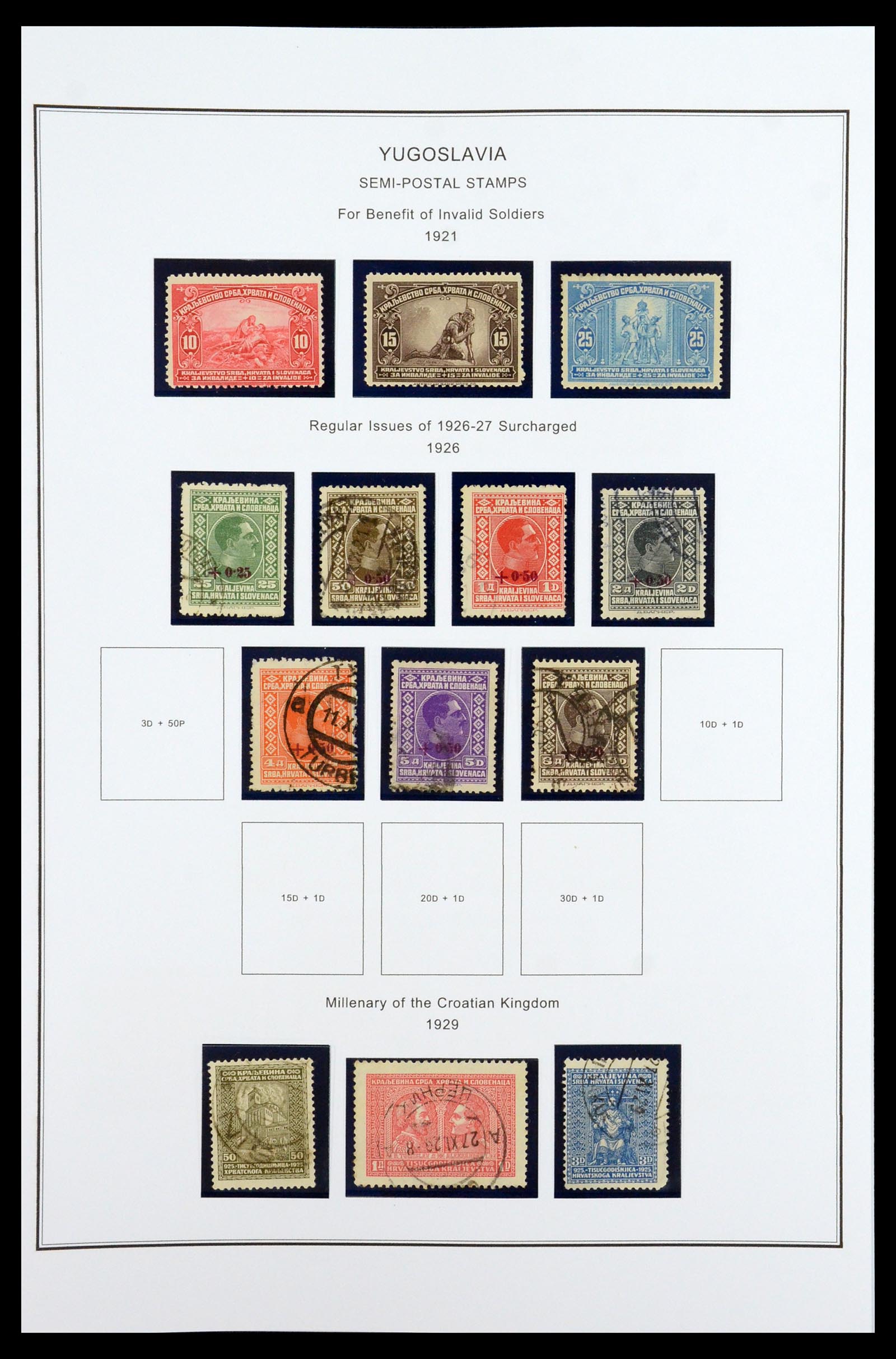 35905 077 - Stamp Collection 35905 Yugoslavia 1918-2003.