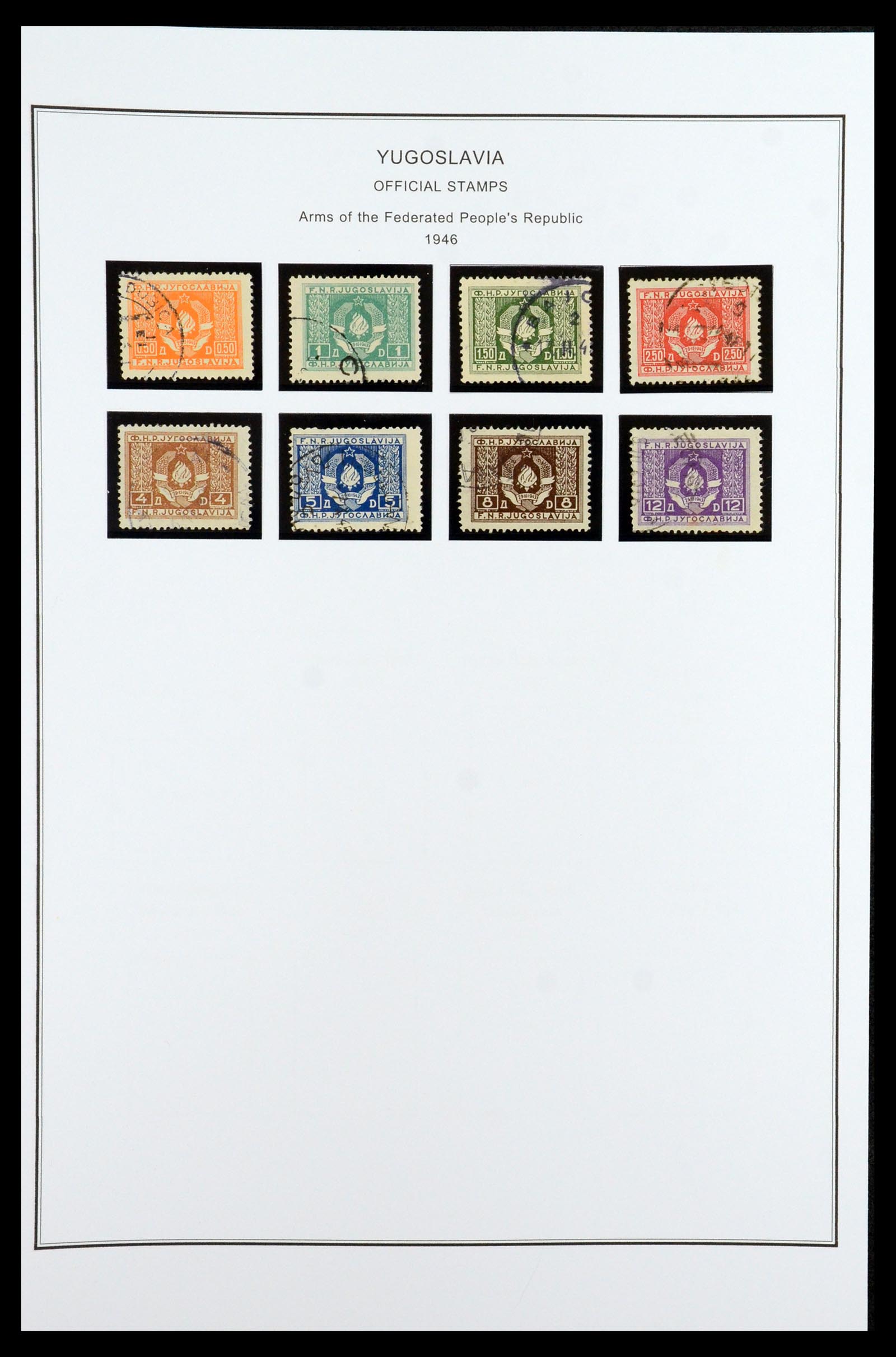 35905 095 - Stamp Collection 35905 Yugoslavia 1918-2003.