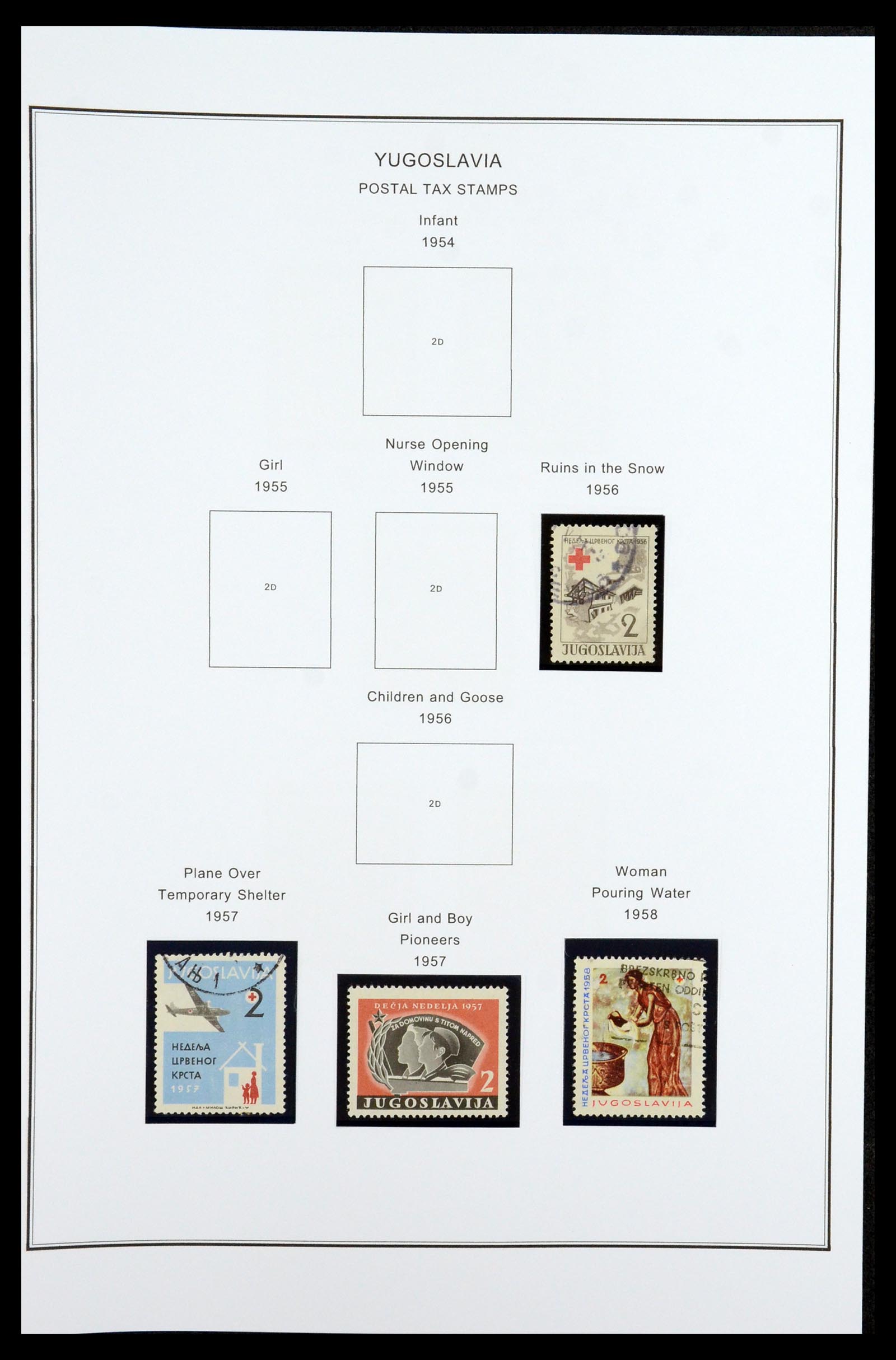 35905 096 - Stamp Collection 35905 Yugoslavia 1918-2003.