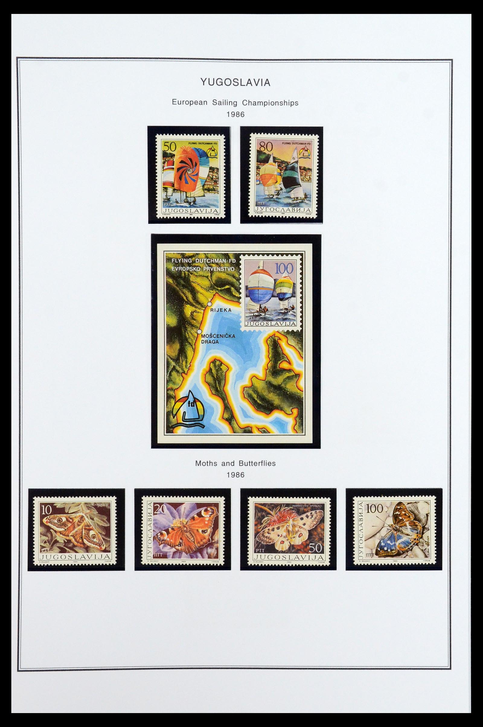 35905 203 - Postzegelverzameling 35905 Joegoslavië 1918-2003.