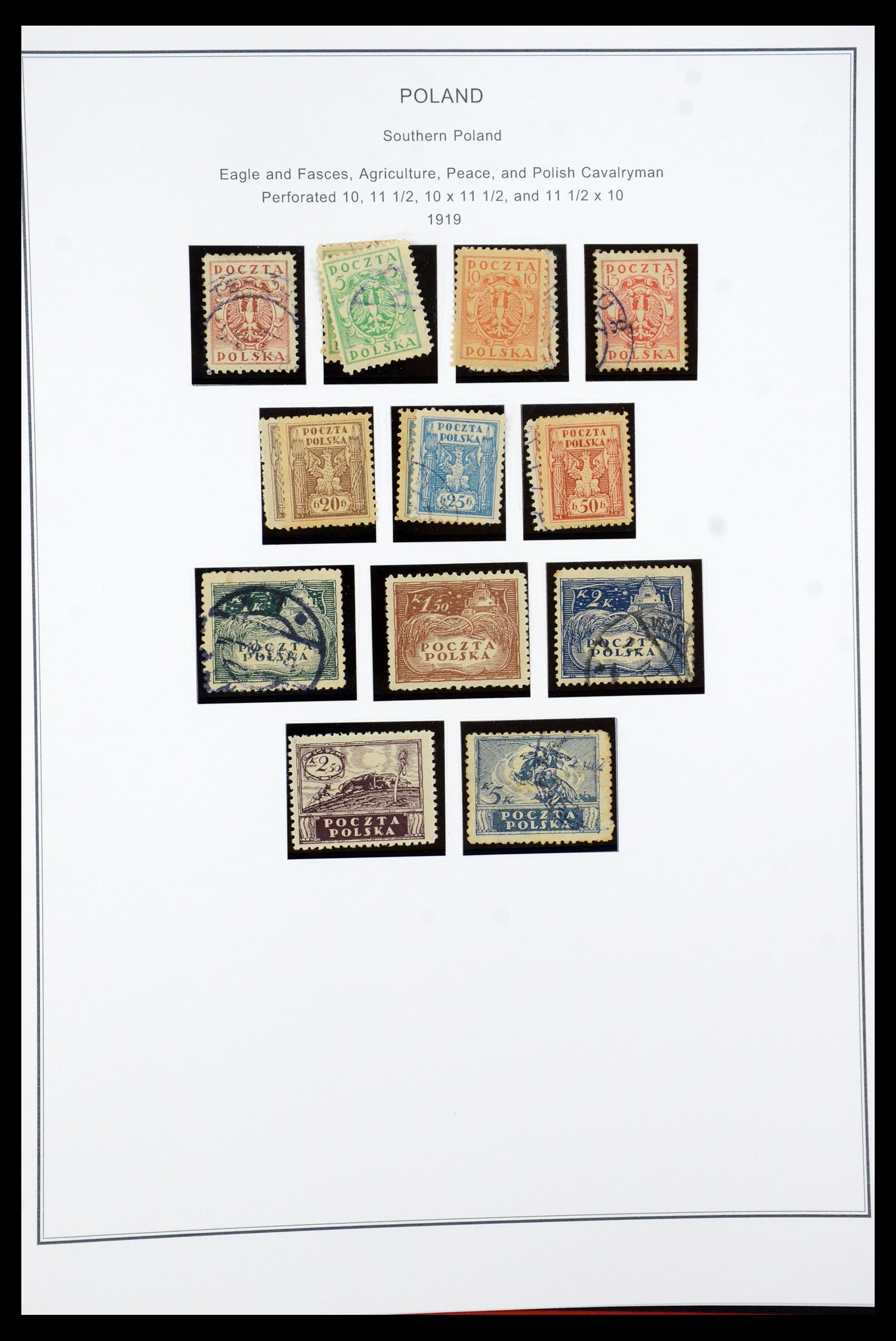 35906 007 - Postzegelverzameling 35906 Polen 1918-1995.