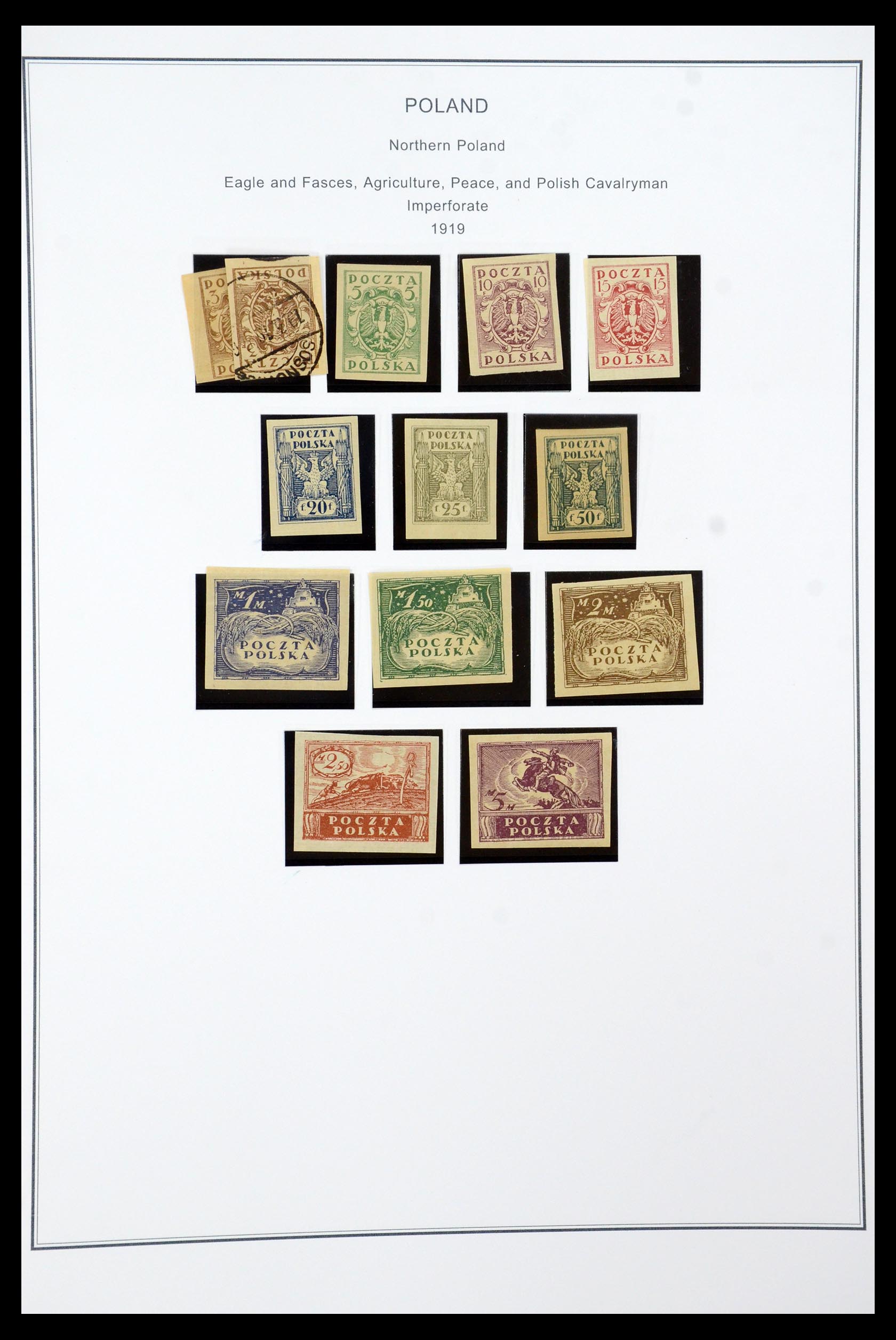 35906 008 - Postzegelverzameling 35906 Polen 1918-1995.