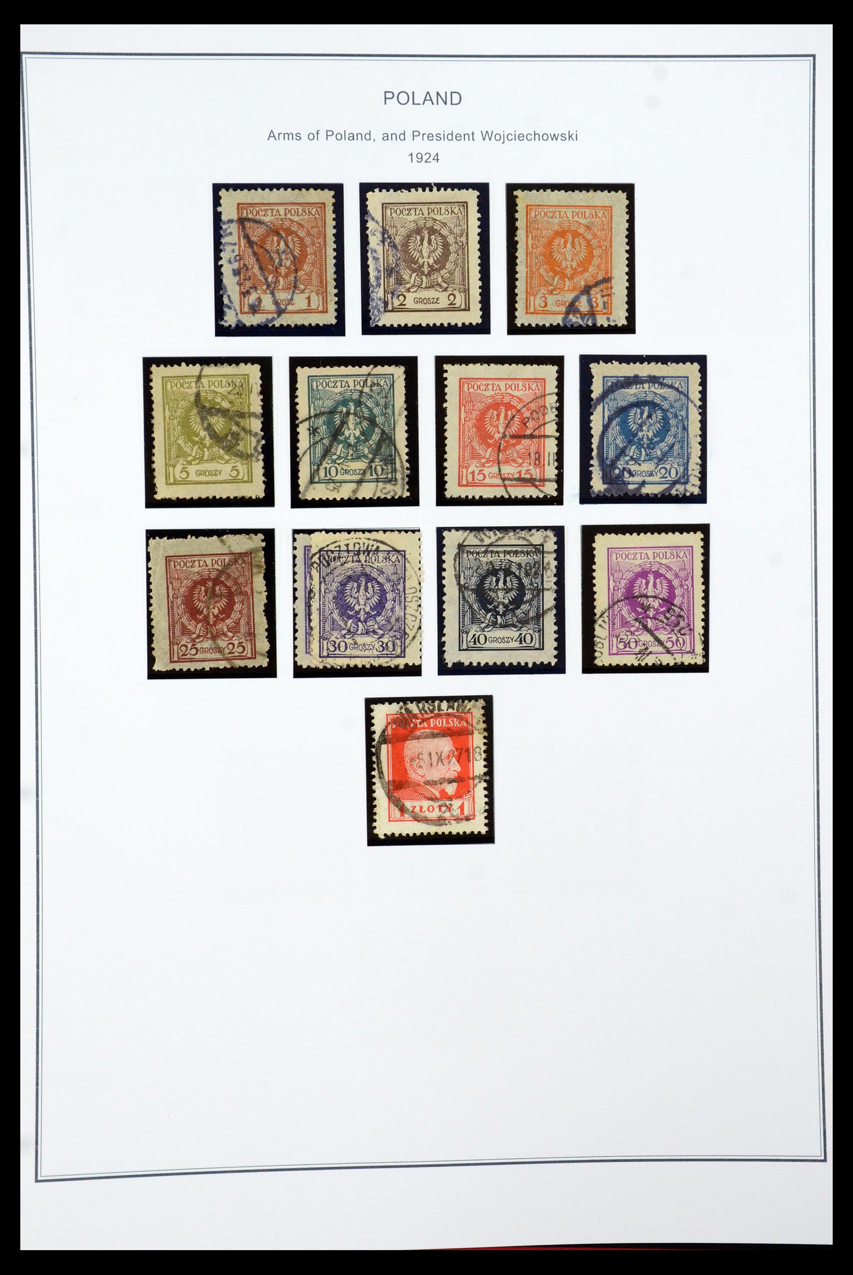 35906 015 - Postzegelverzameling 35906 Polen 1918-1995.