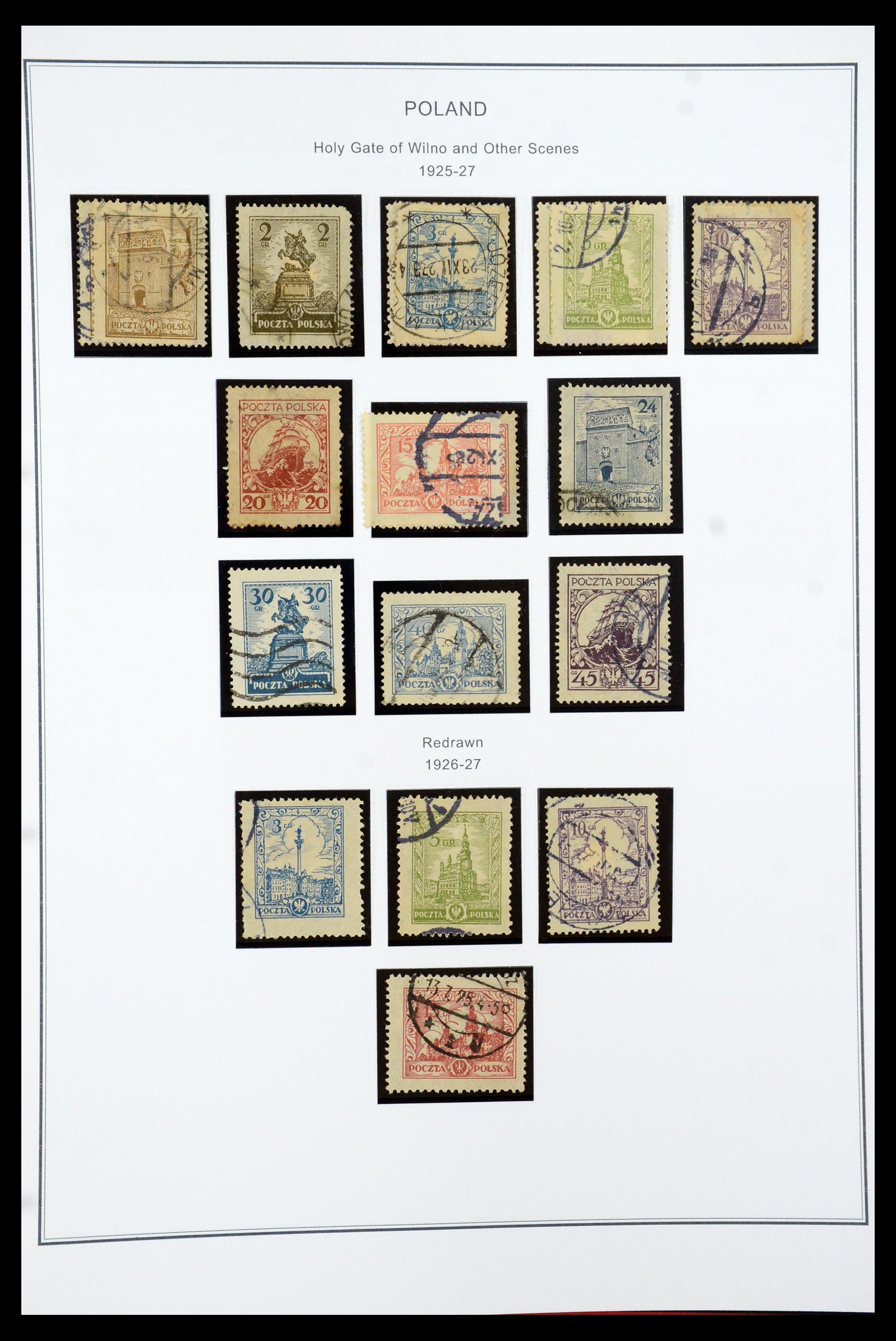 35906 016 - Postzegelverzameling 35906 Polen 1918-1995.