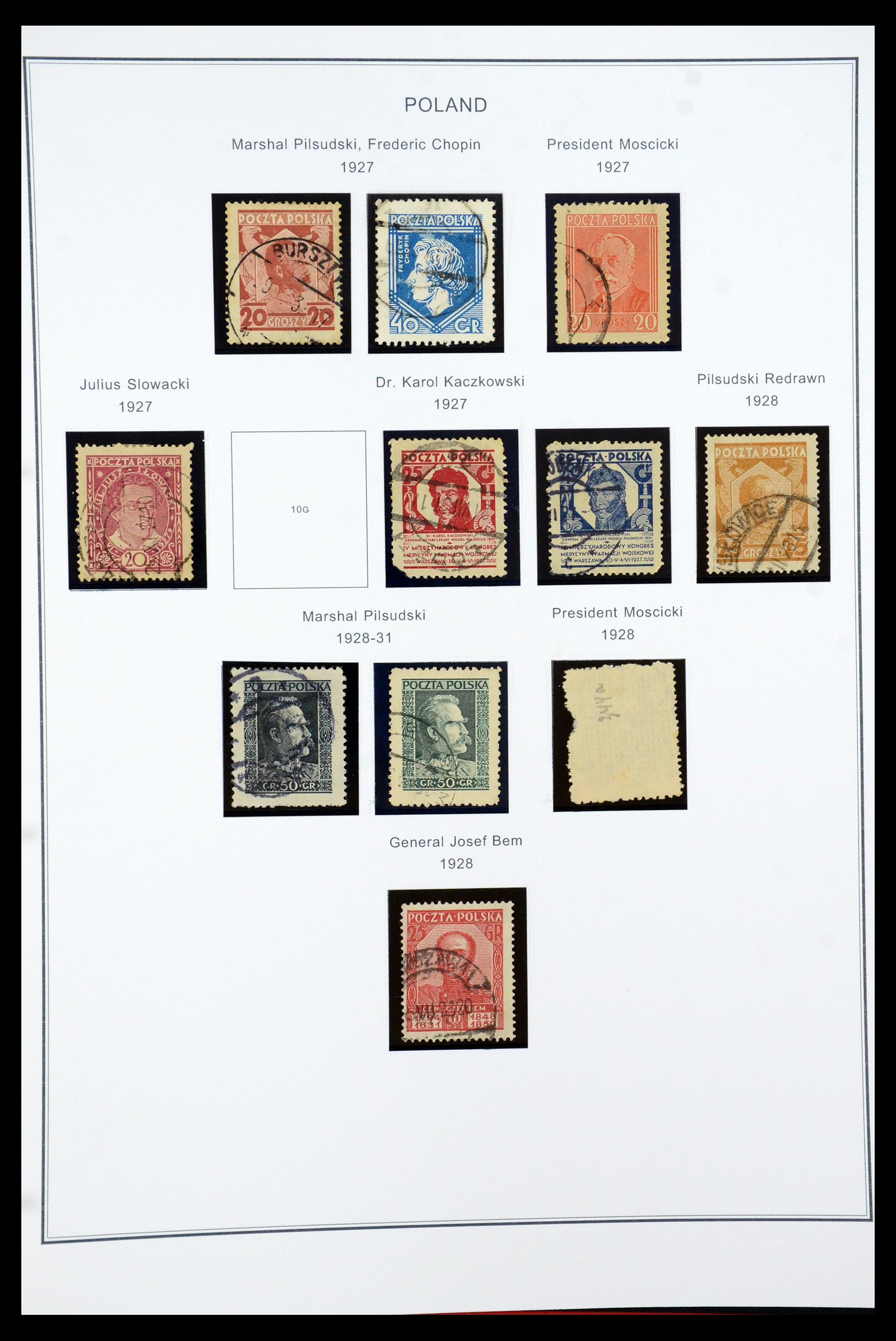 35906 017 - Postzegelverzameling 35906 Polen 1918-1995.