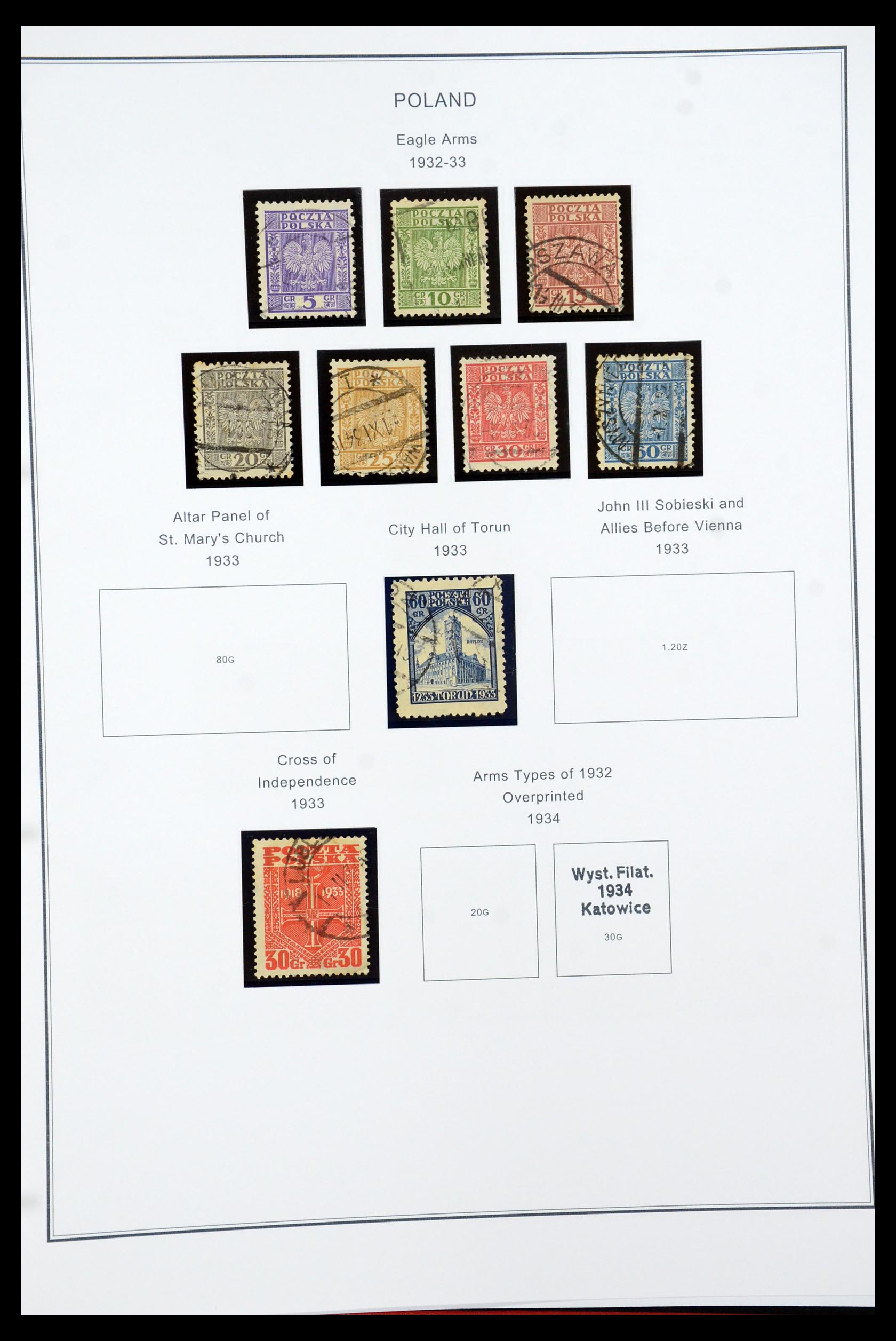 35906 019 - Postzegelverzameling 35906 Polen 1918-1995.