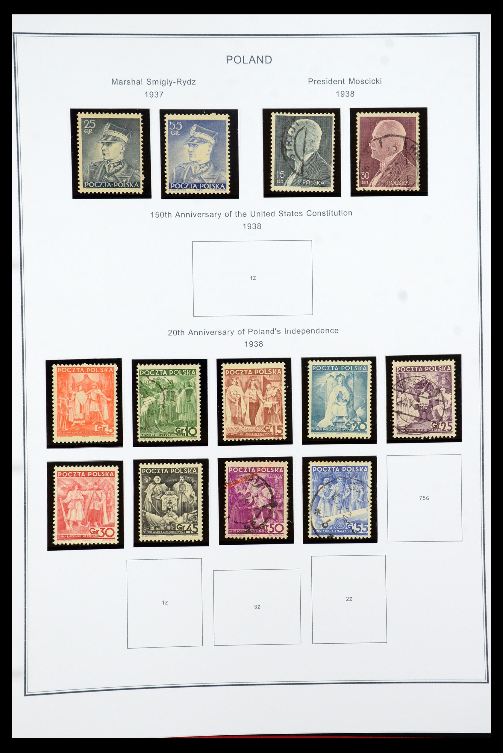 35906 022 - Postzegelverzameling 35906 Polen 1918-1995.