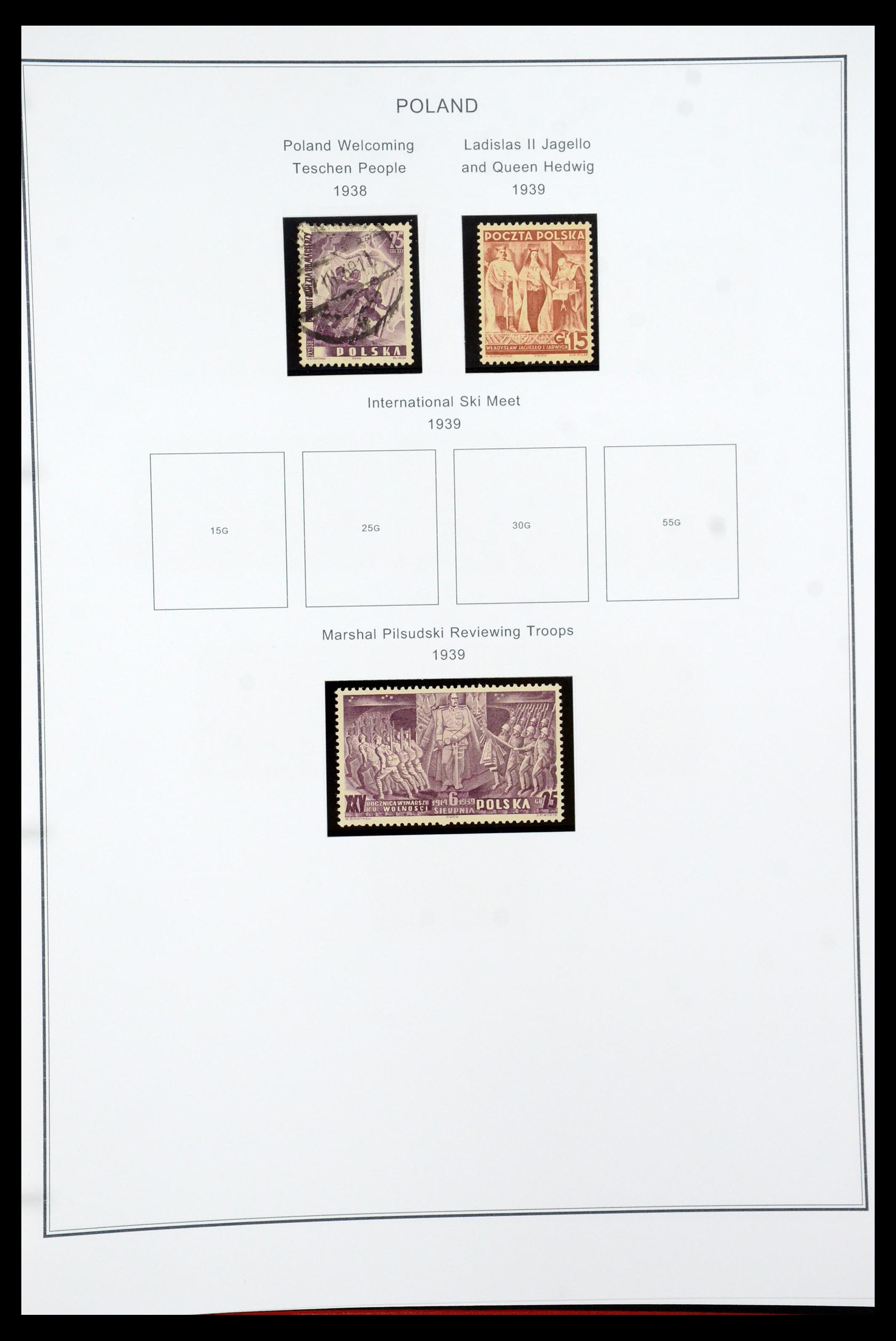 35906 023 - Postzegelverzameling 35906 Polen 1918-1995.