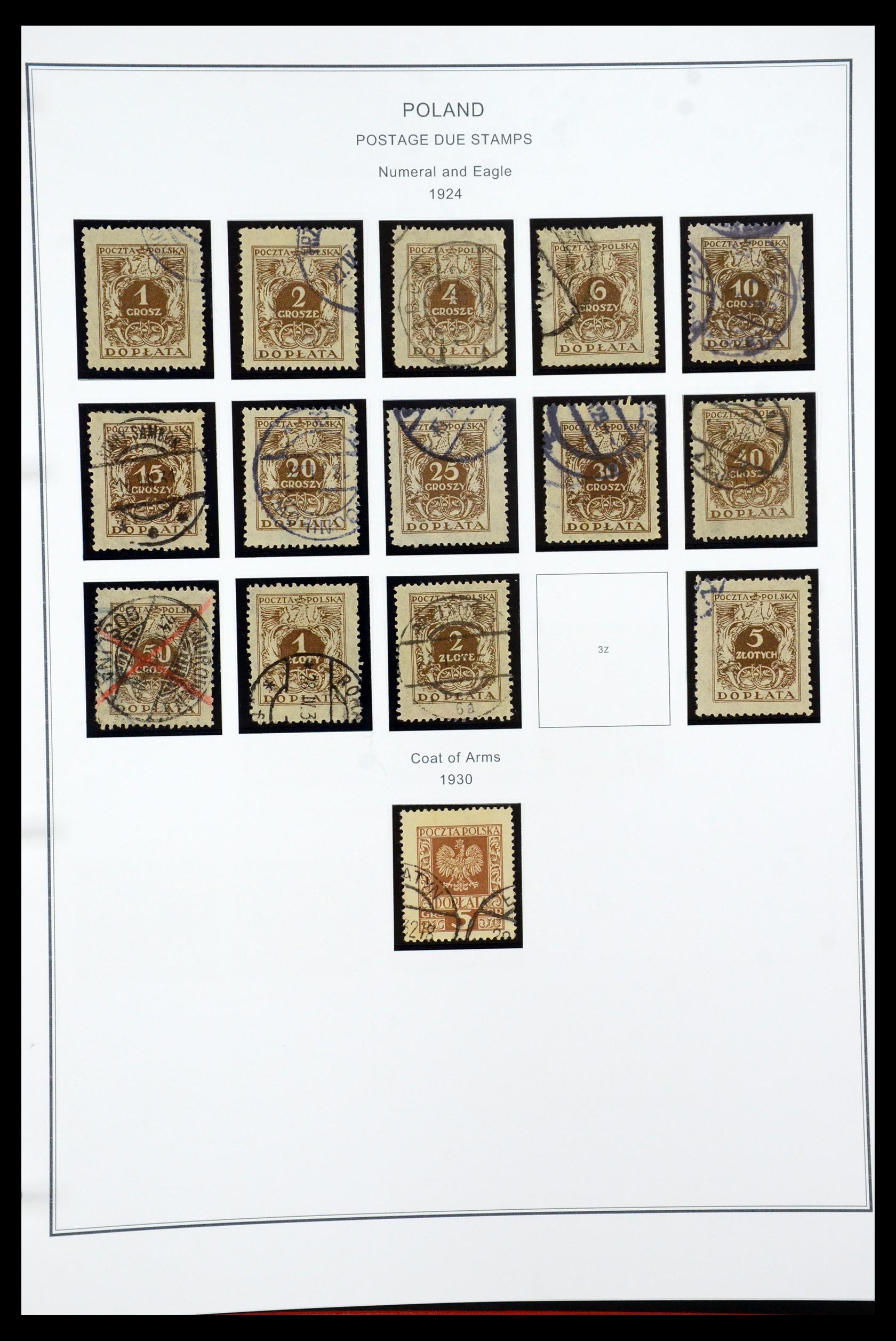 35906 030 - Postzegelverzameling 35906 Polen 1918-1995.