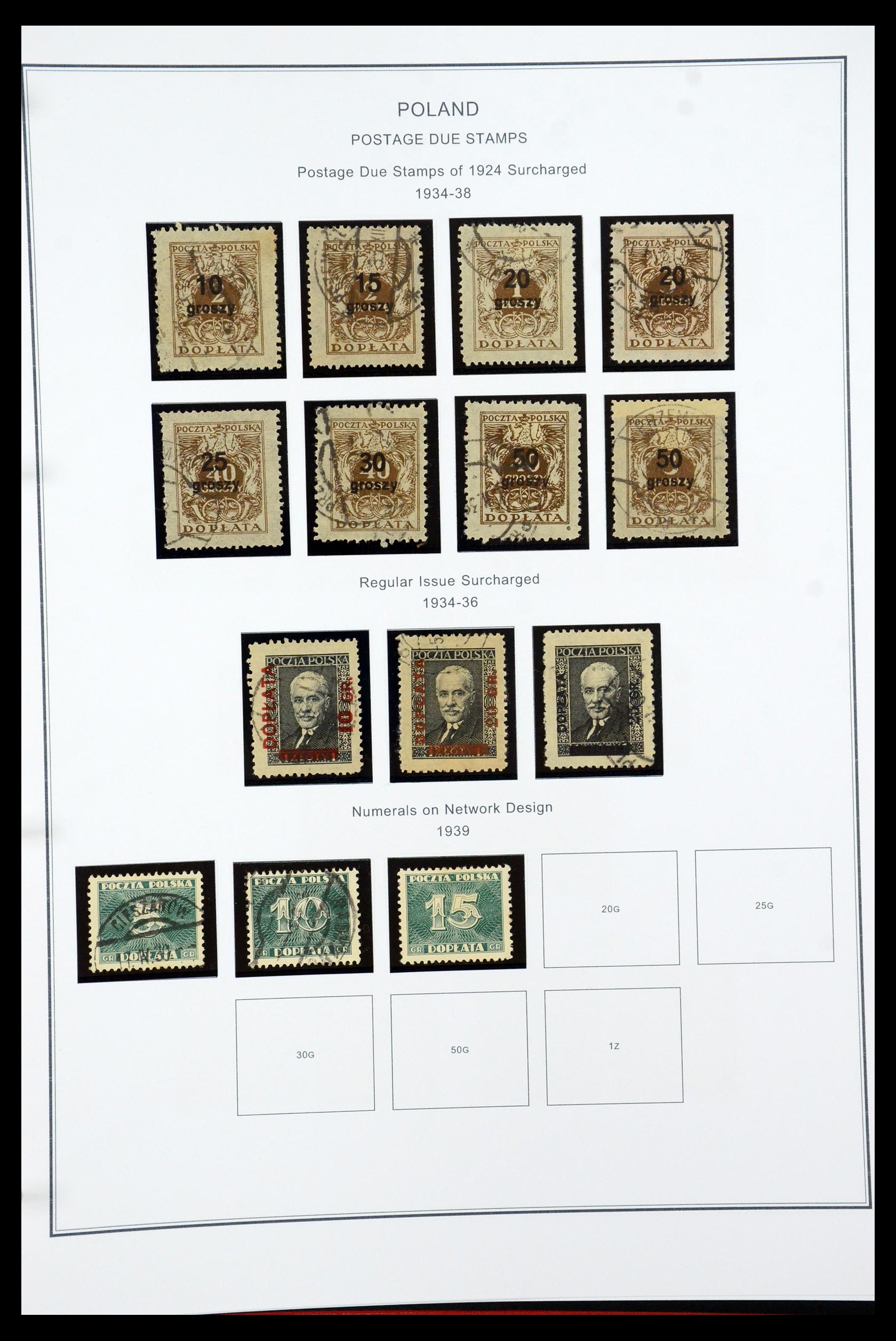 35906 031 - Postzegelverzameling 35906 Polen 1918-1995.