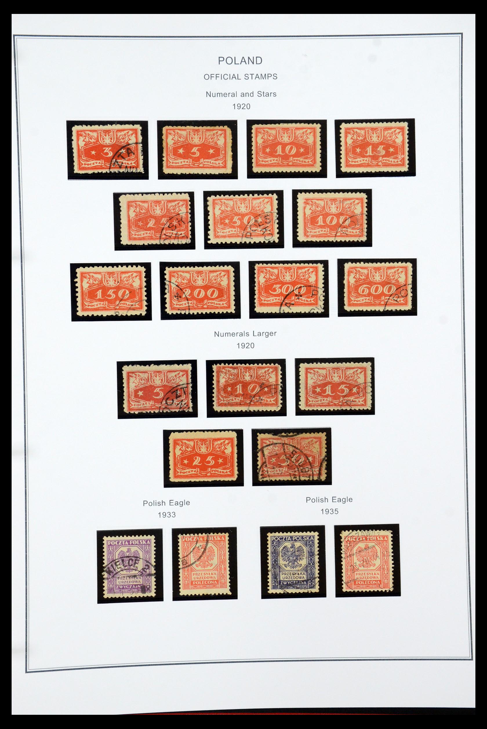 35906 032 - Postzegelverzameling 35906 Polen 1918-1995.