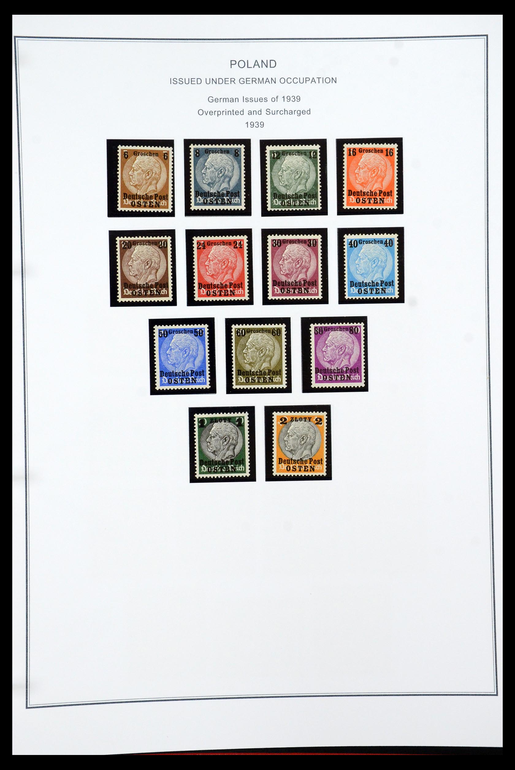 35906 034 - Postzegelverzameling 35906 Polen 1918-1995.